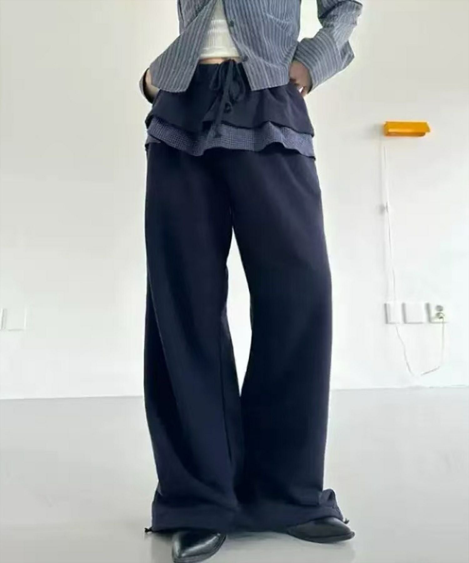 STAY MOTION≪WEB限定≫フリルレイヤードスウェットパンツ[ST1011
