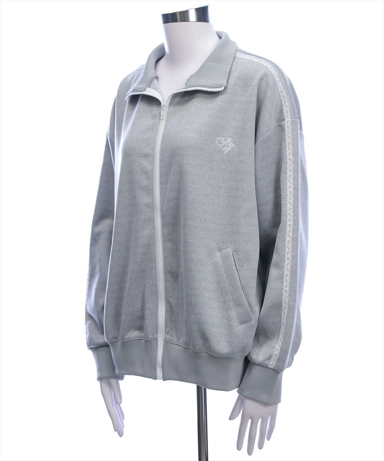 clear レースサイドライントラックジャケット[CL9358] | レディース
