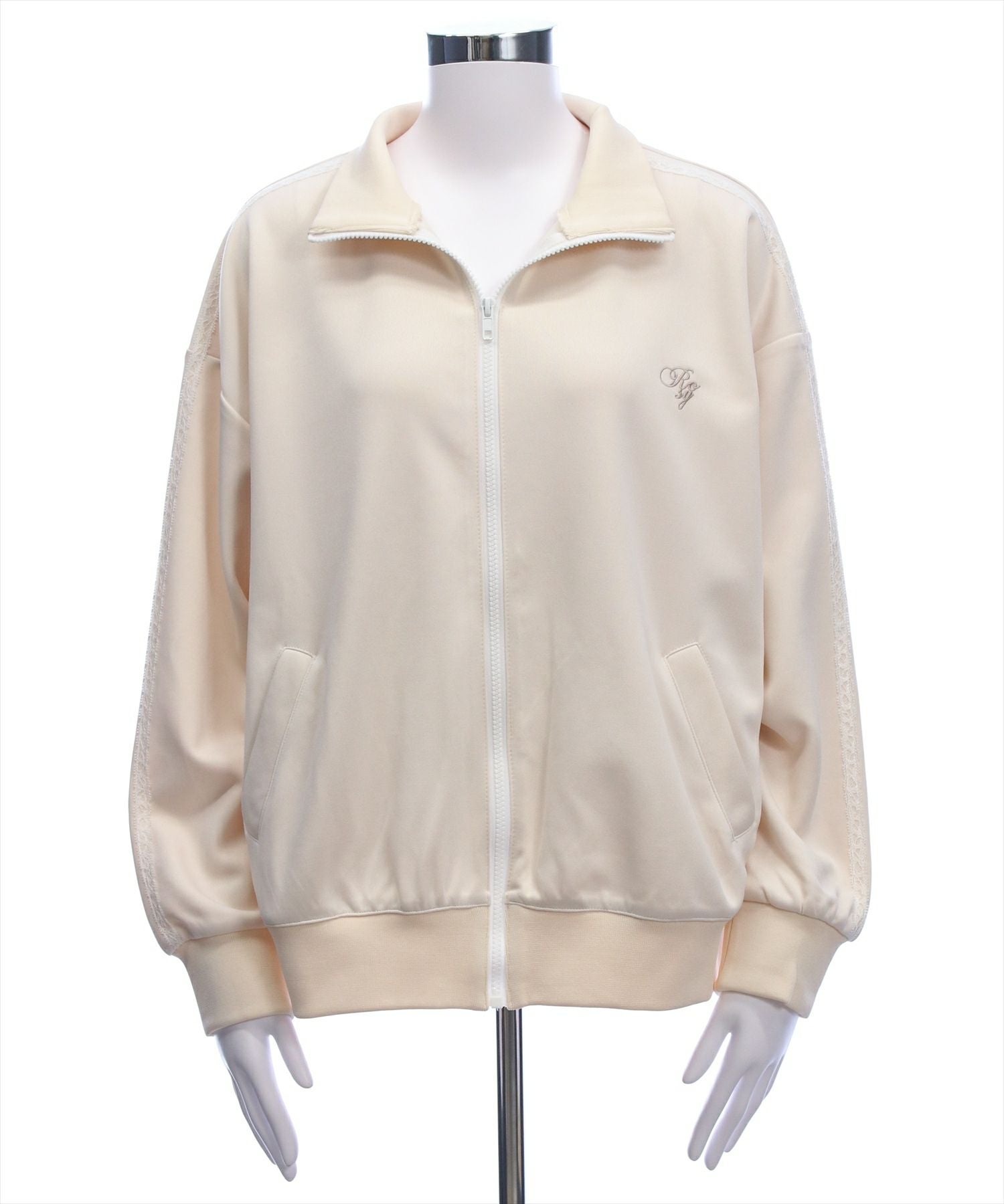 clear レースサイドライントラックジャケット[CL9358] | レディース