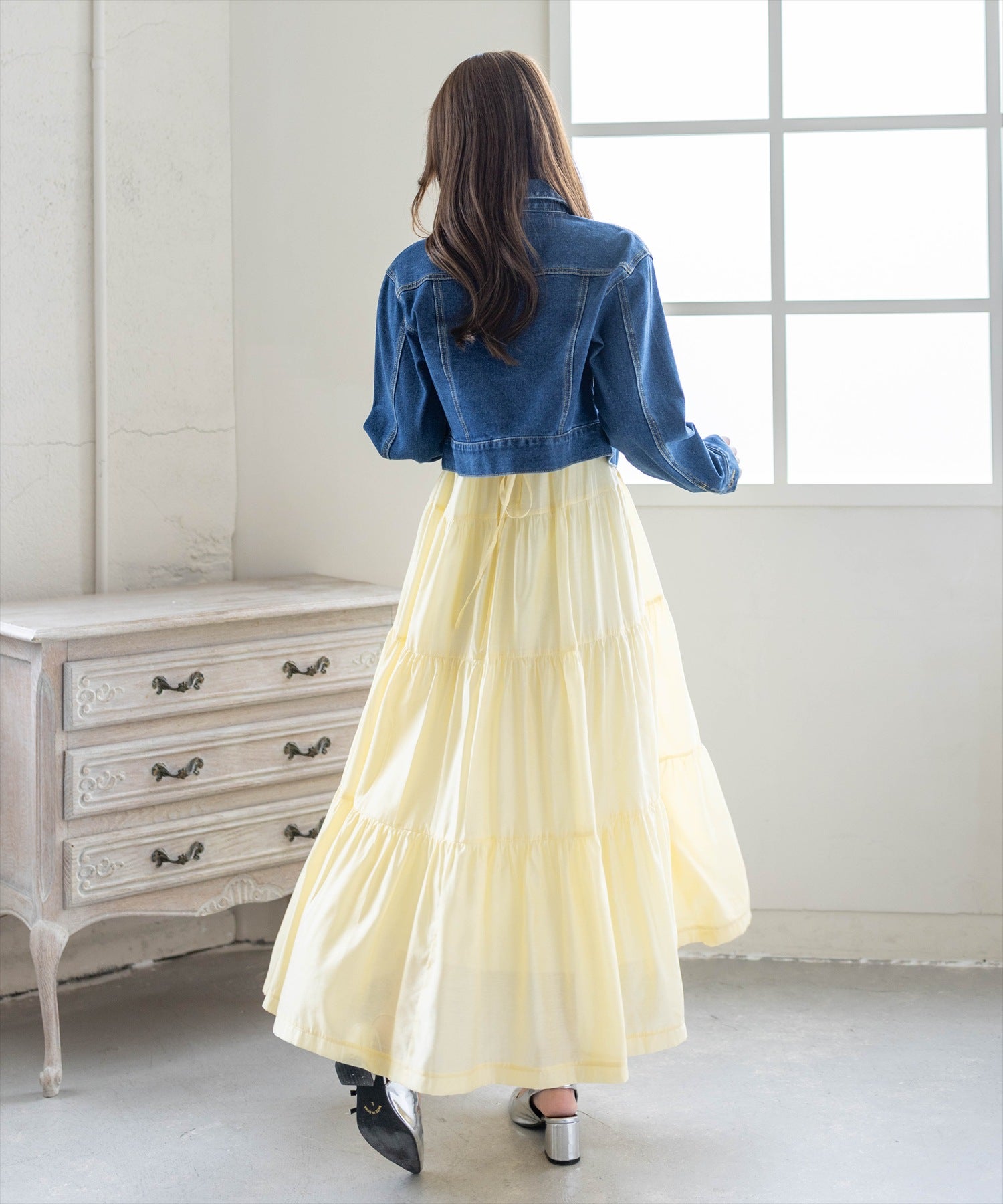 CLEAR BASIC≪再入荷≫ショート丈デニムジャケット[CL9437