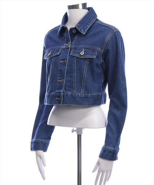 CLEAR BASIC≪再入荷≫ショート丈デニムジャケット[CL9437