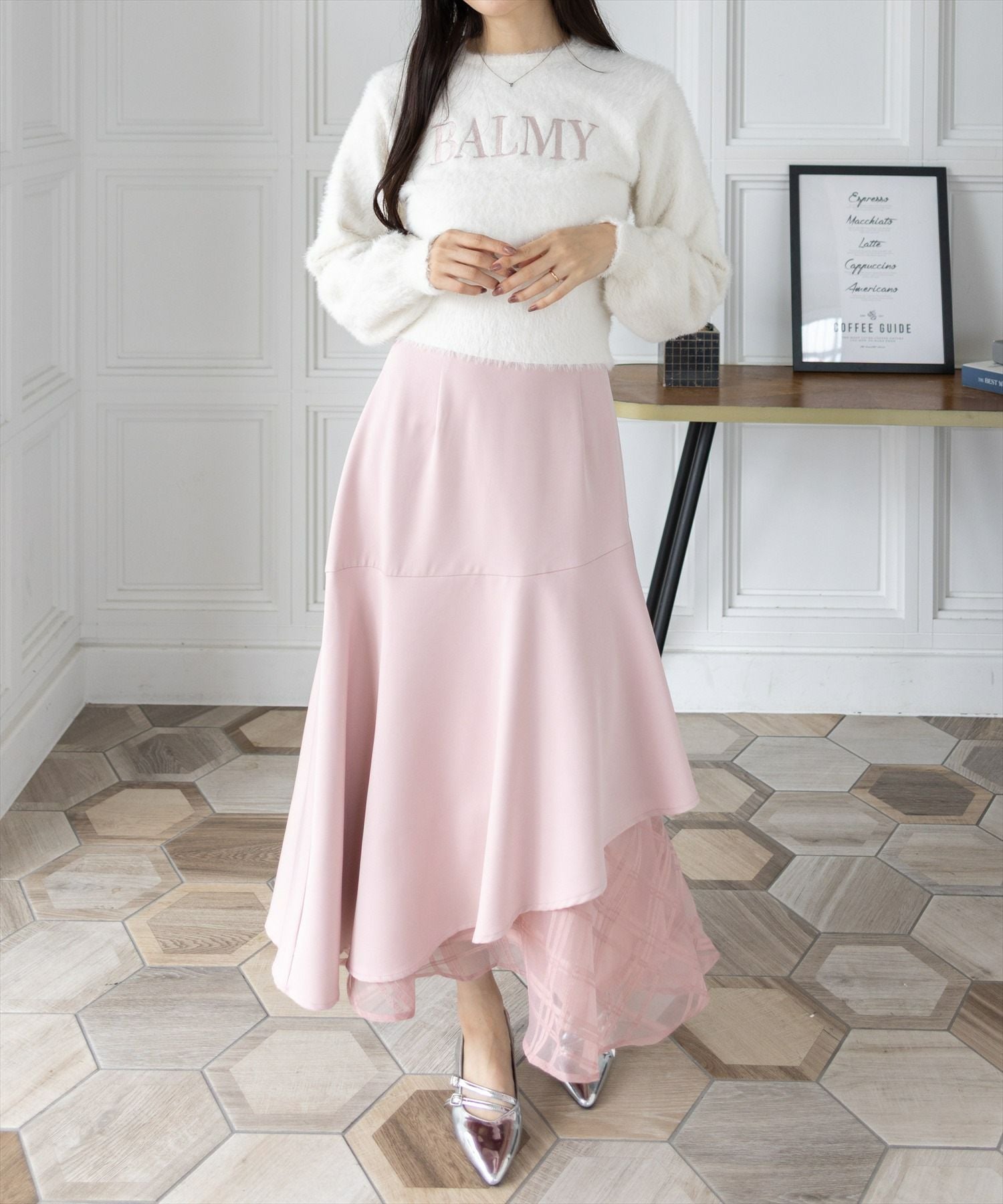 165㎝/ピンク F着用