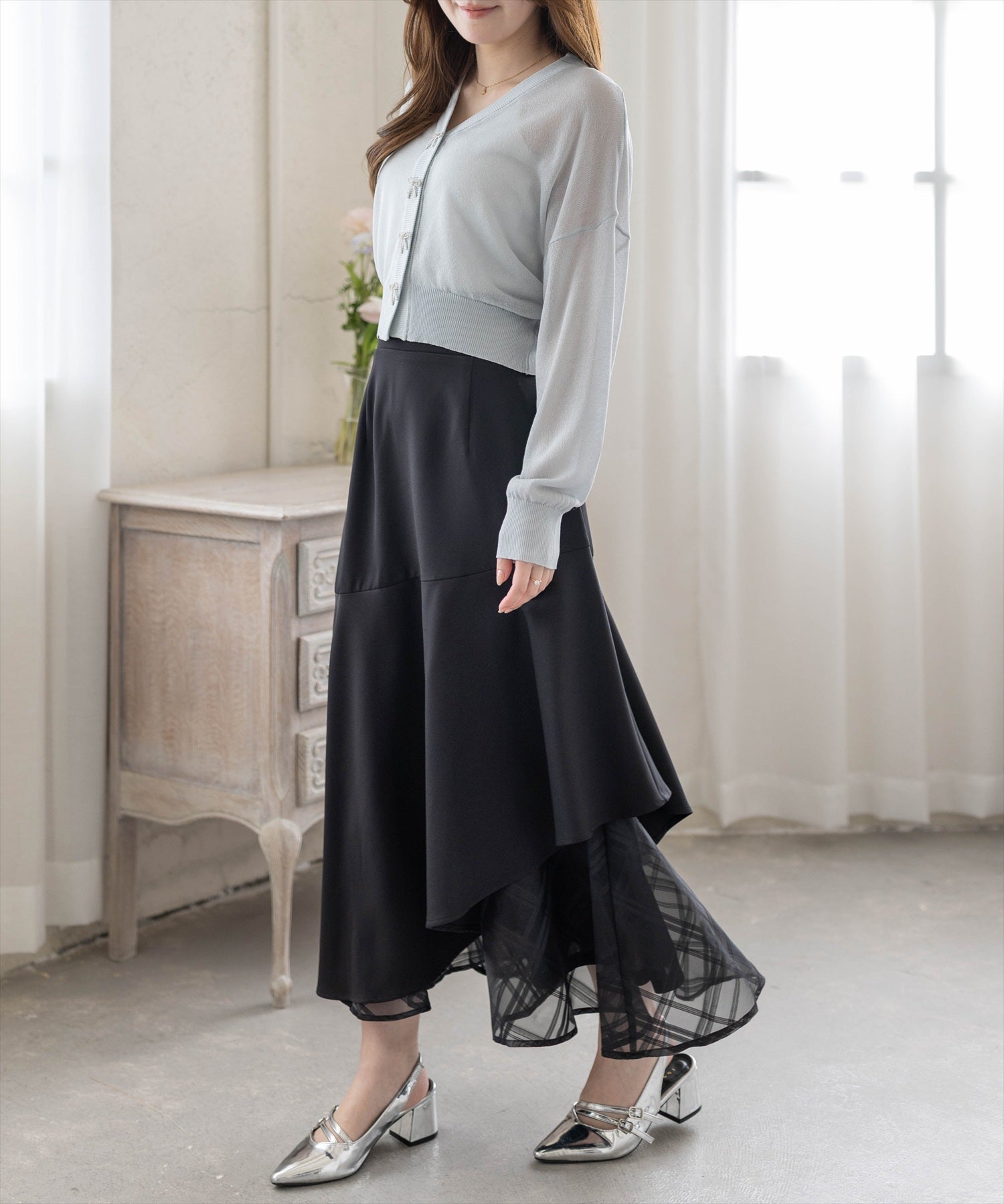 163㎝/ブラック F着用