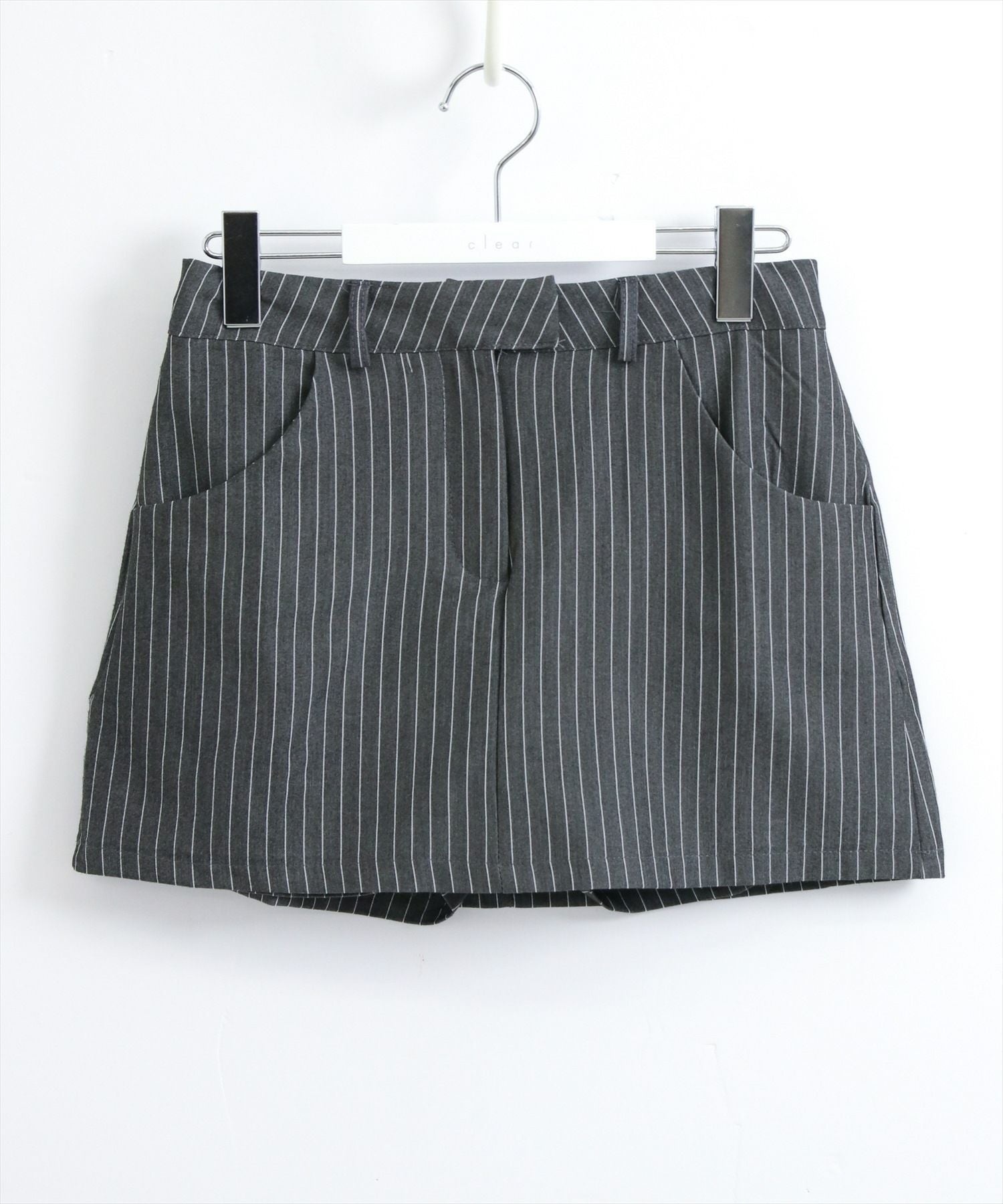 STAY MOTION≪WEB限定≫ストライプ柄スカートパンツ[ST1014