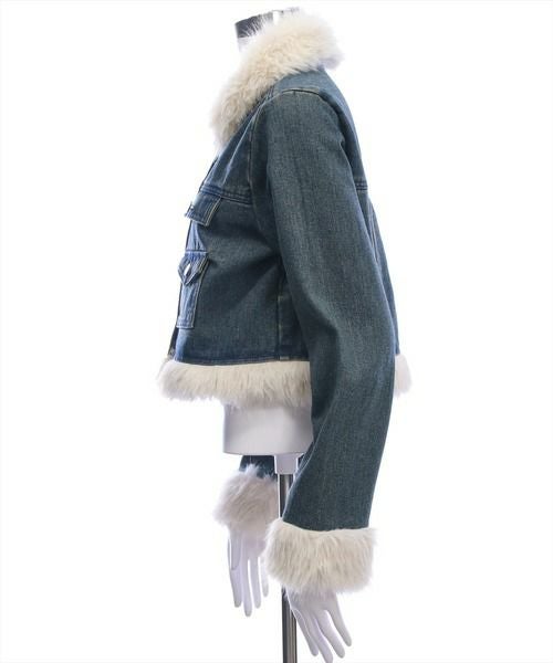 clear デニムファージャケット(セット可)[CL9304] | レディース