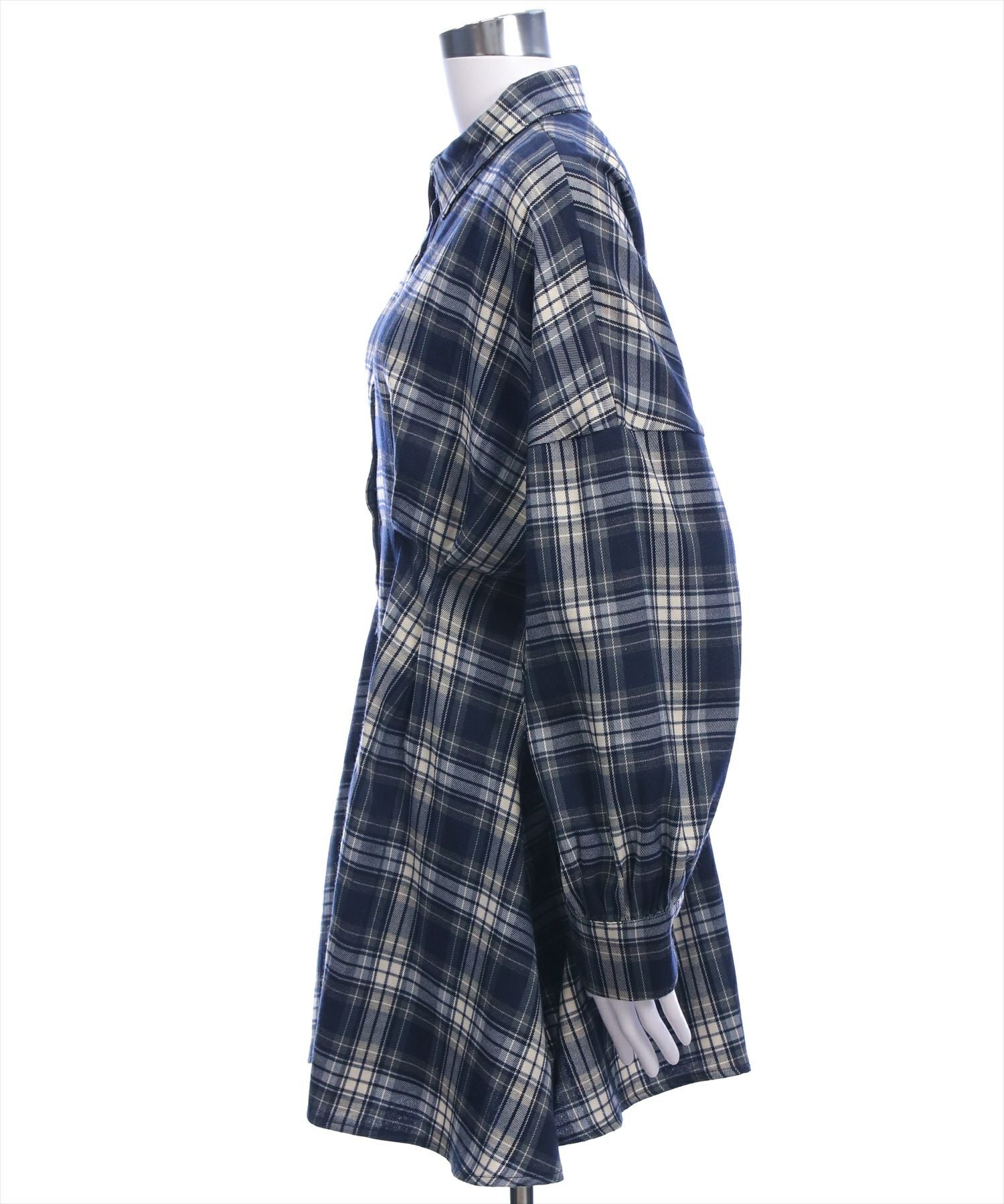 clear チェックシャツミニワンピース[CL9463] | レディース