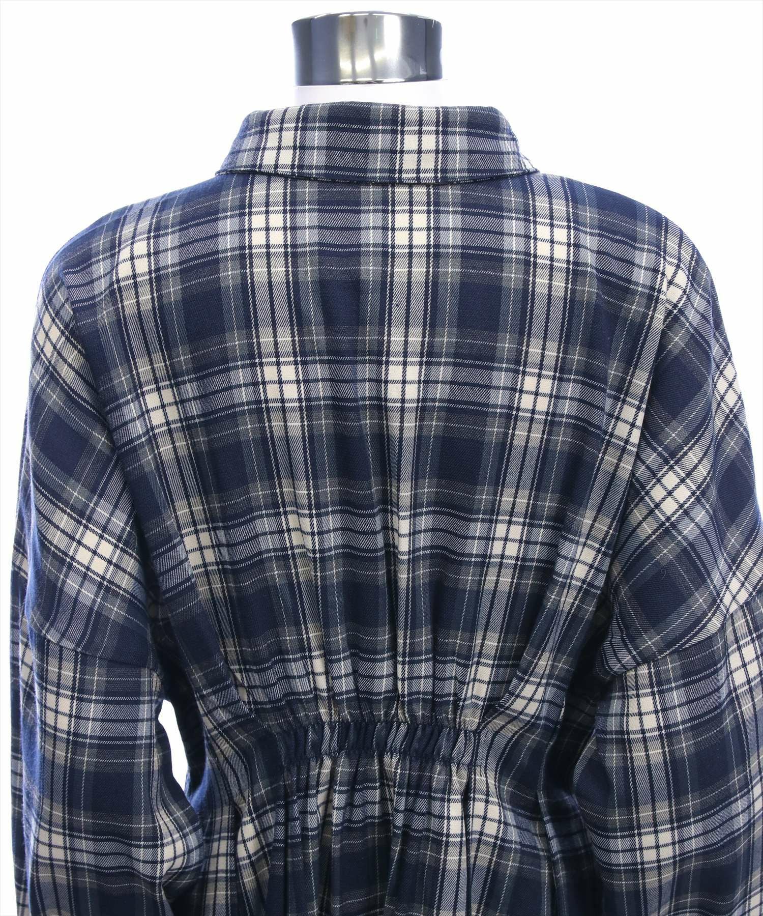 clear チェックシャツミニワンピース[CL9463] | レディース