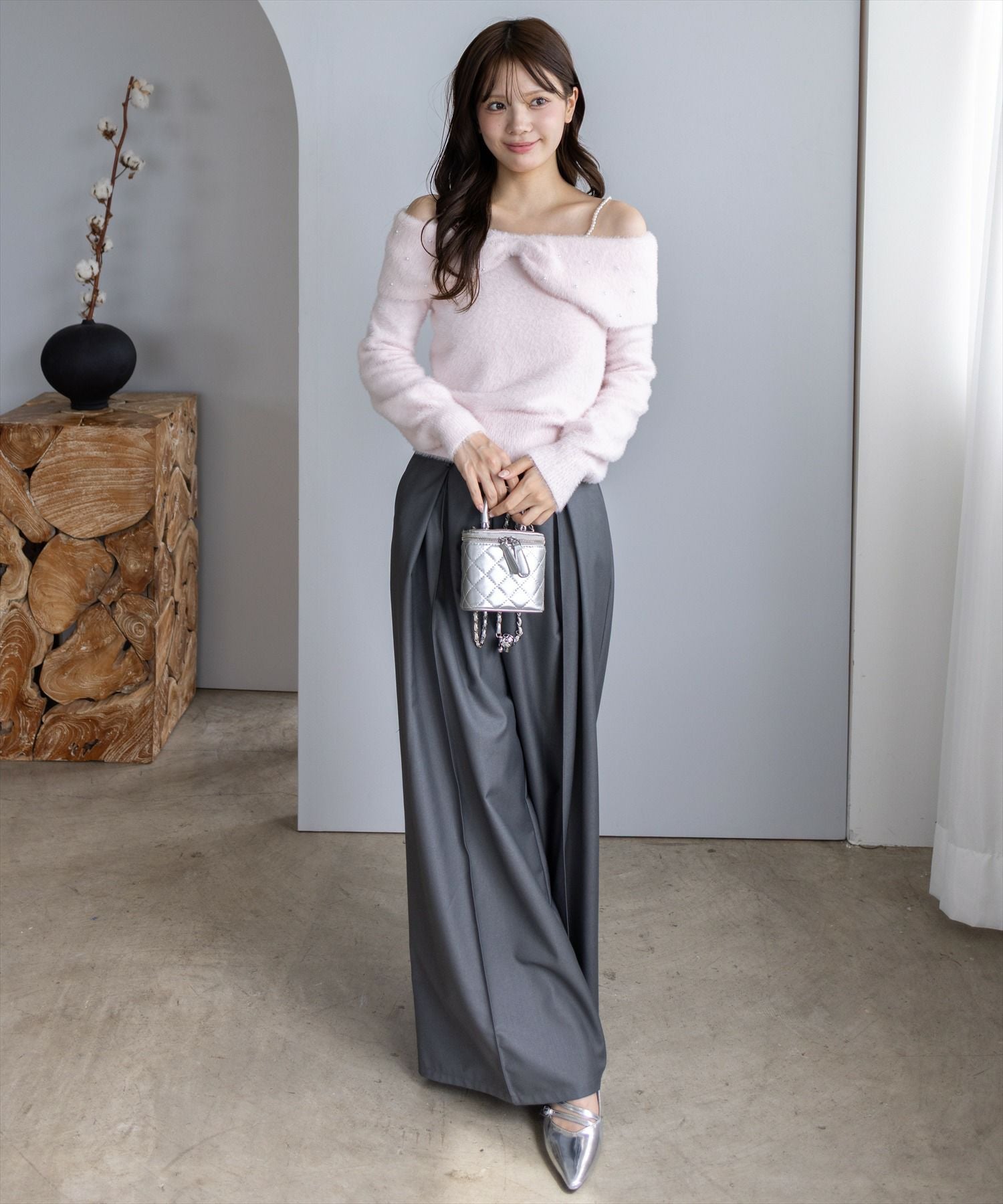 161cm/ピンク