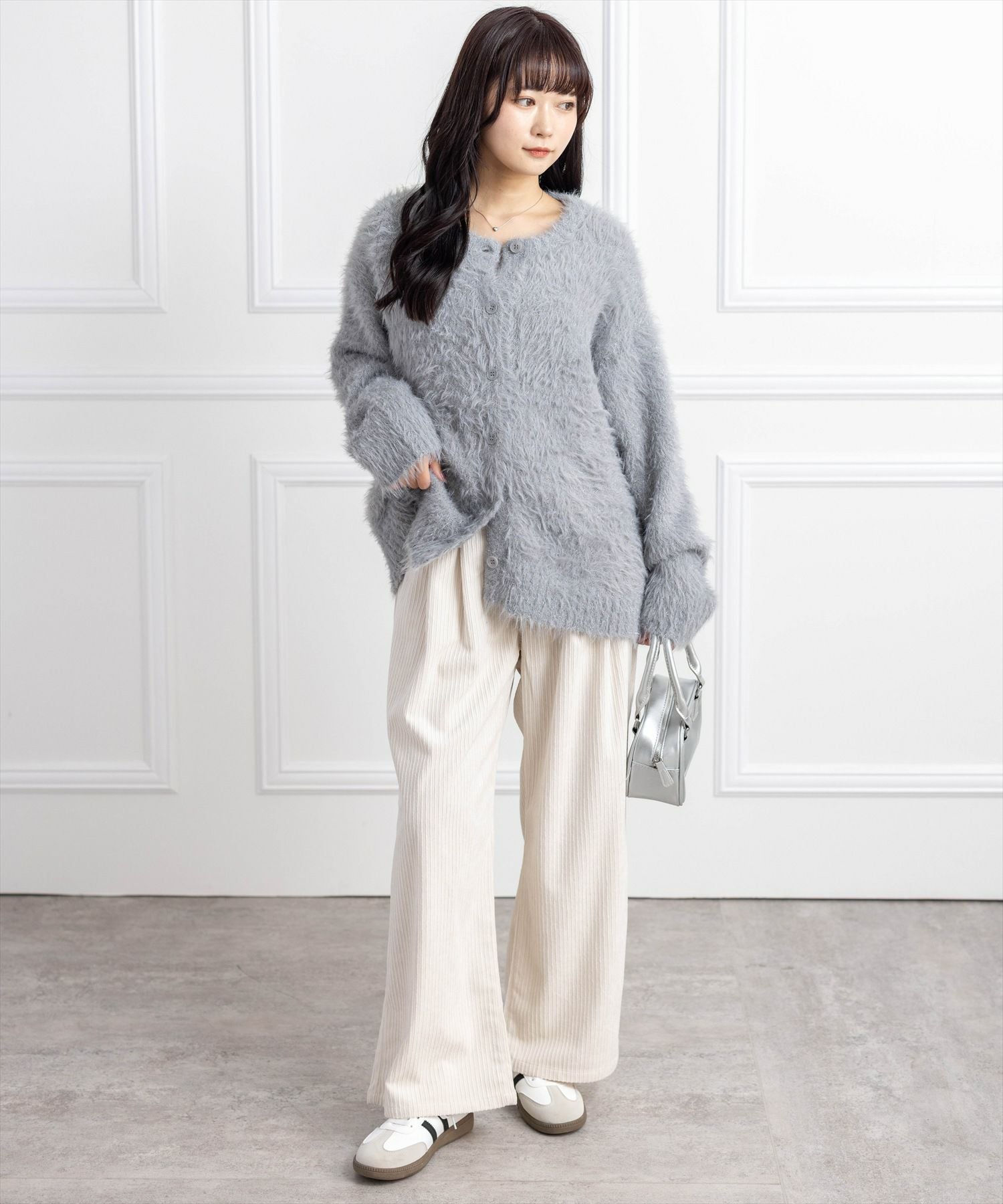【新品】chesty ヒールニット グレー Chesty（チェスティ） ニット セーター Northern ニットトップス