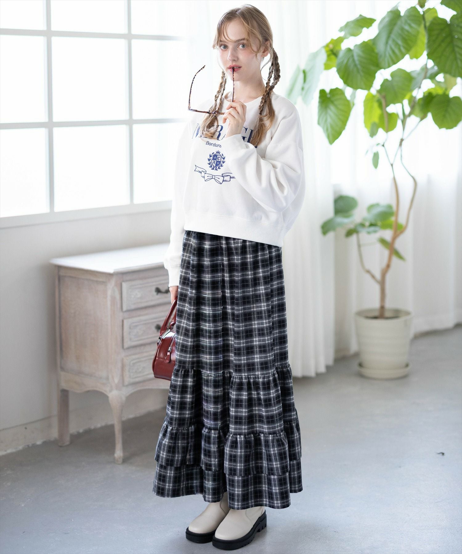 168cm/オフホワイト