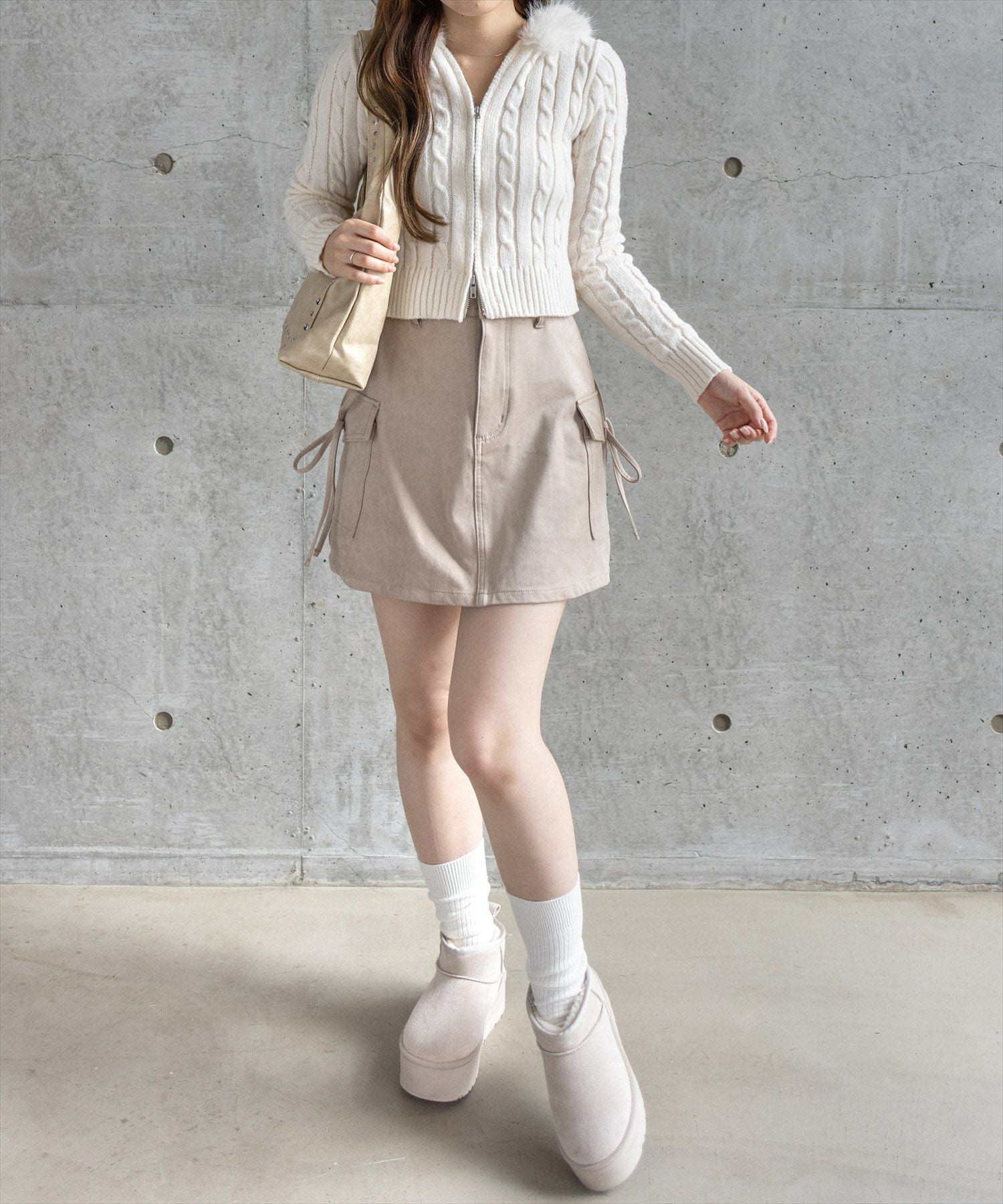 161cm/アイボリー