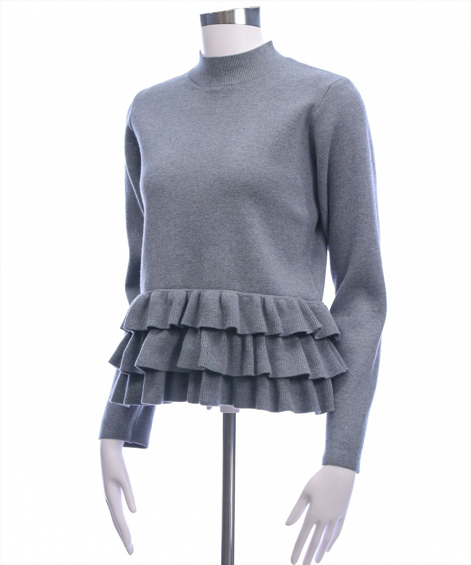 CLEAR BASIC≪再入荷≫裾フリルニットトップス[CL9495] | レディース
