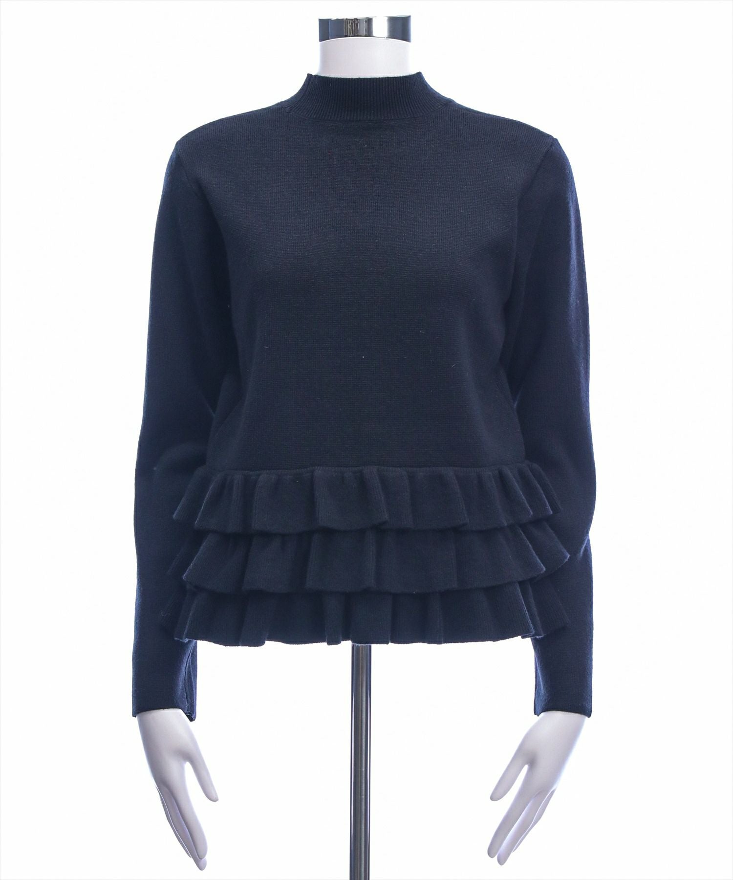 CLEAR BASIC≪再入荷≫裾フリルニットトップス[CL9495] | レディース
