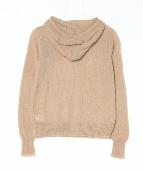 STAY MOTION≪WEB限定≫フード付きシアーニットトップス[ST1109