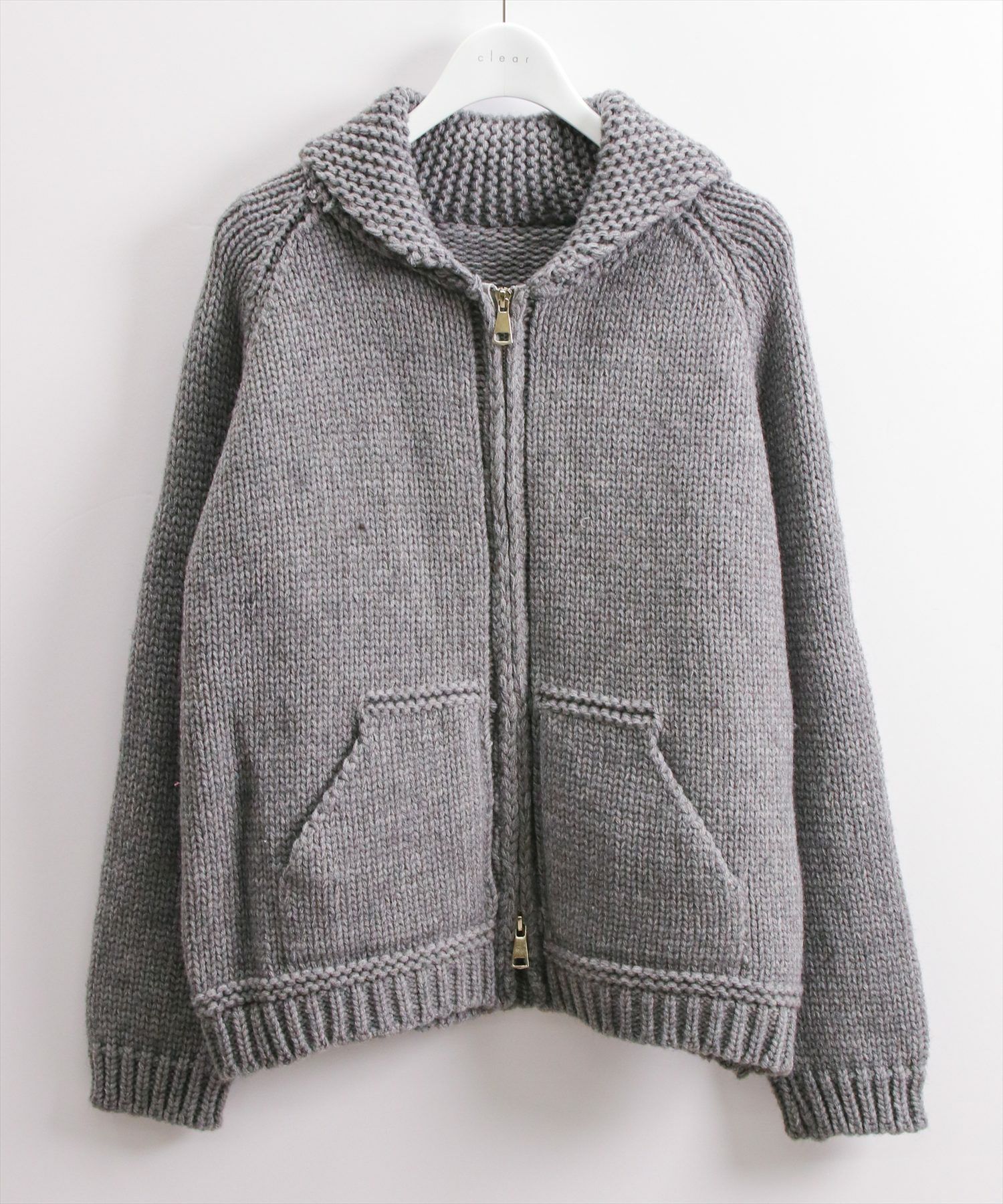 STAY MOTION≪WEB限定≫ダブルジップニットパーカー[ST1105