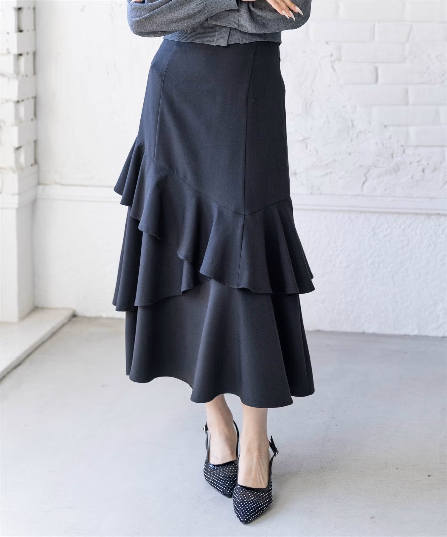 160cm/ブラック F着用