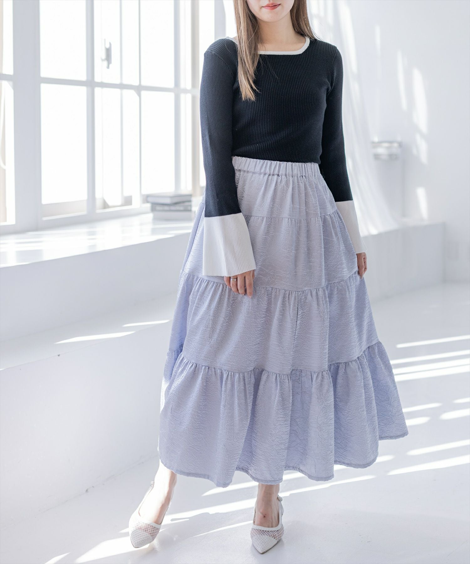 160cm/サックス着用