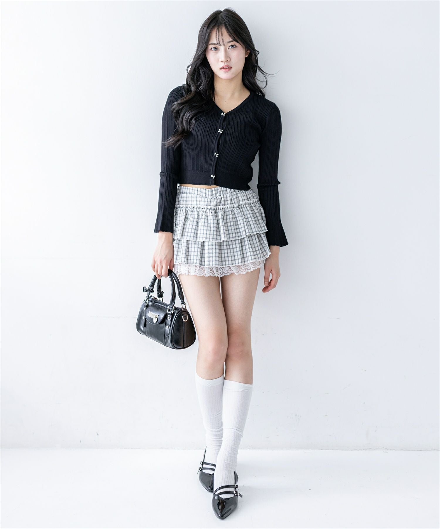 167cm/ブラック着用