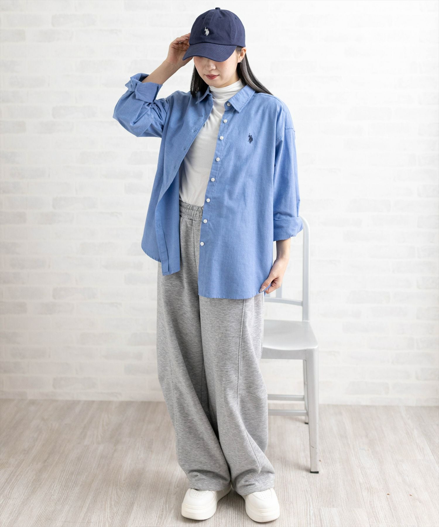 160cm/サックス着用