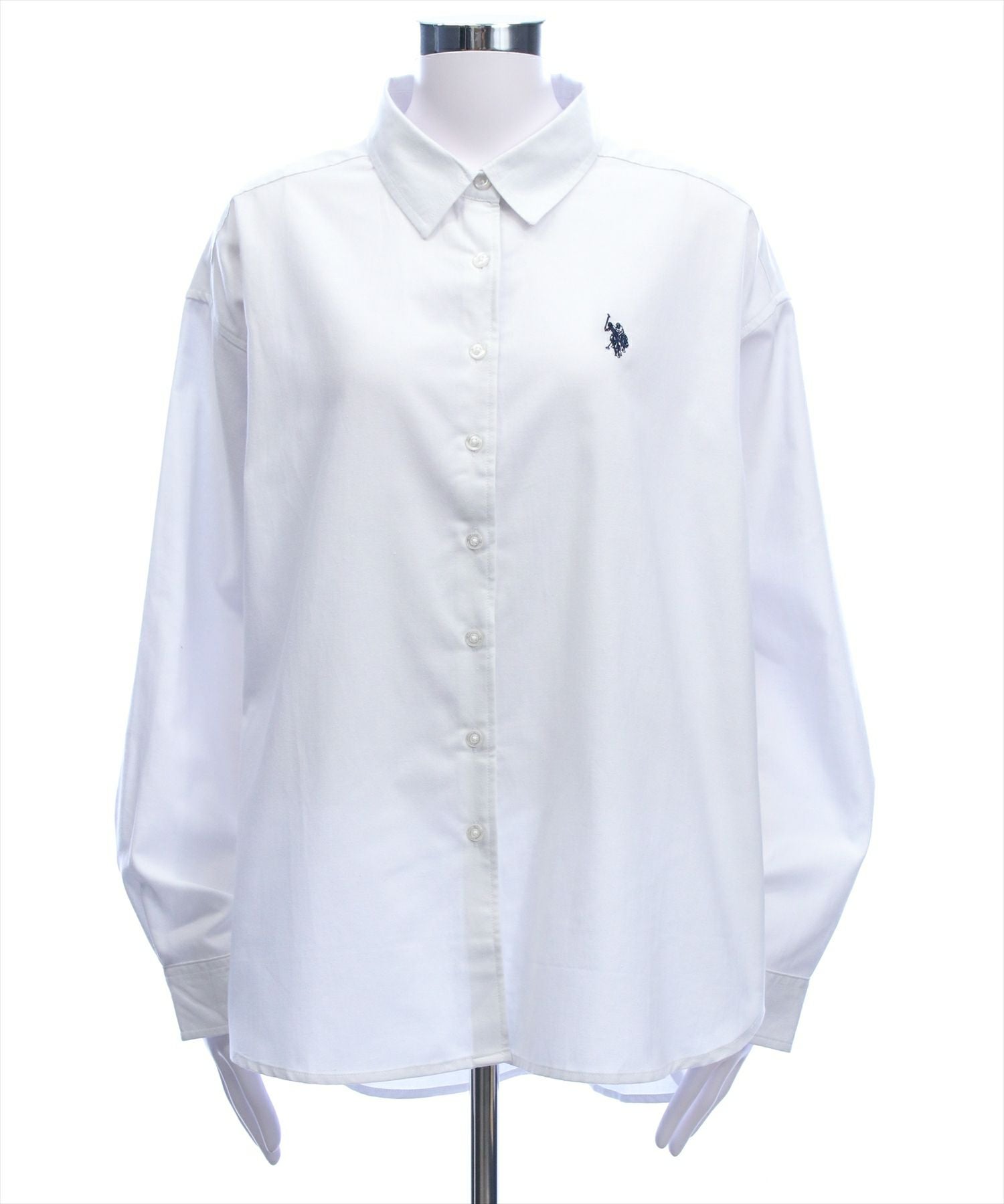 clear U.S. POLO ASSN. オーバーサイズオックスシャツ[CL9558