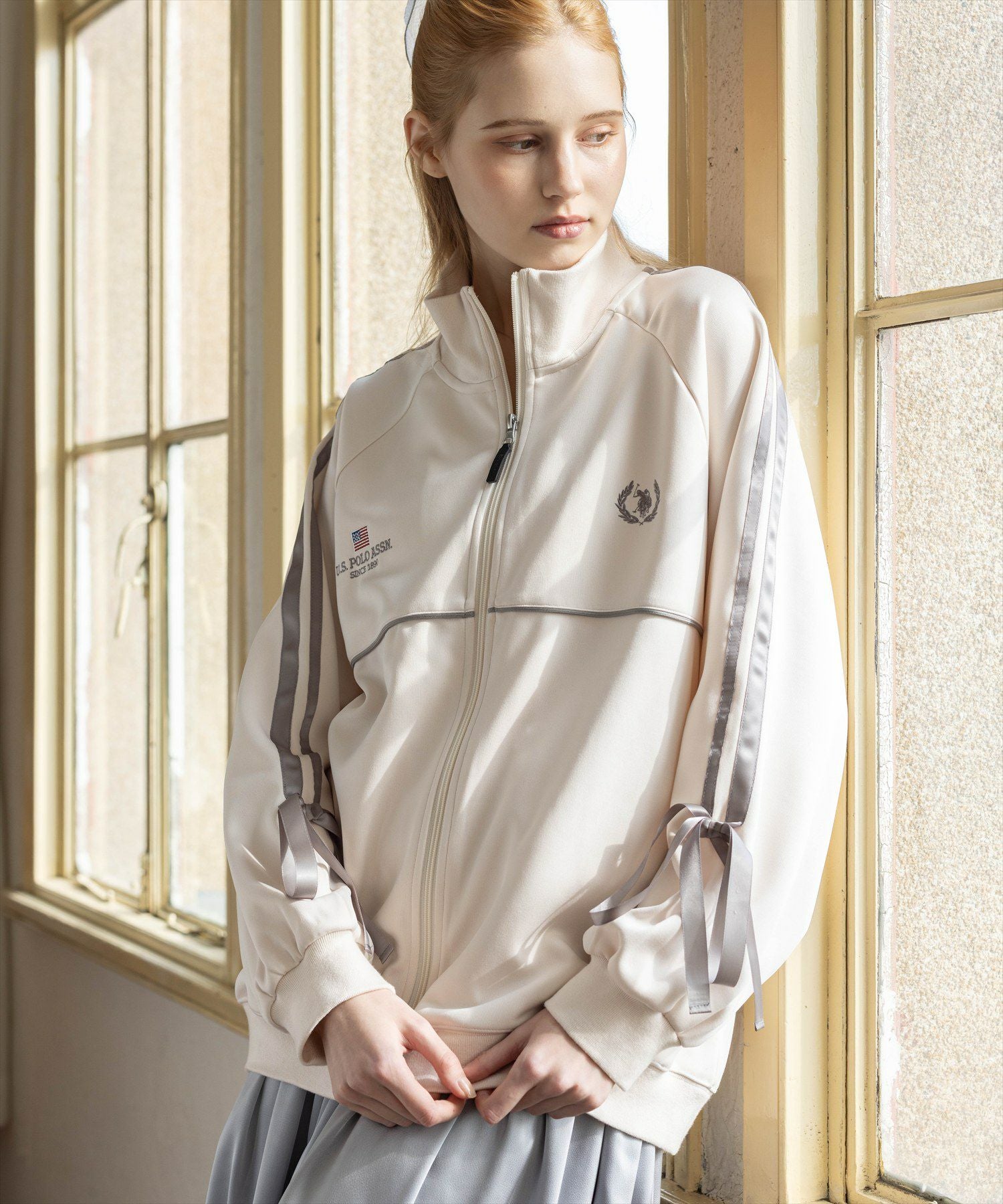 XO  07/08 ラピッド ウィーン FC トラックジャケット clear U.S. POLO ASSN. トラックジャケット[CL9561] | レディース