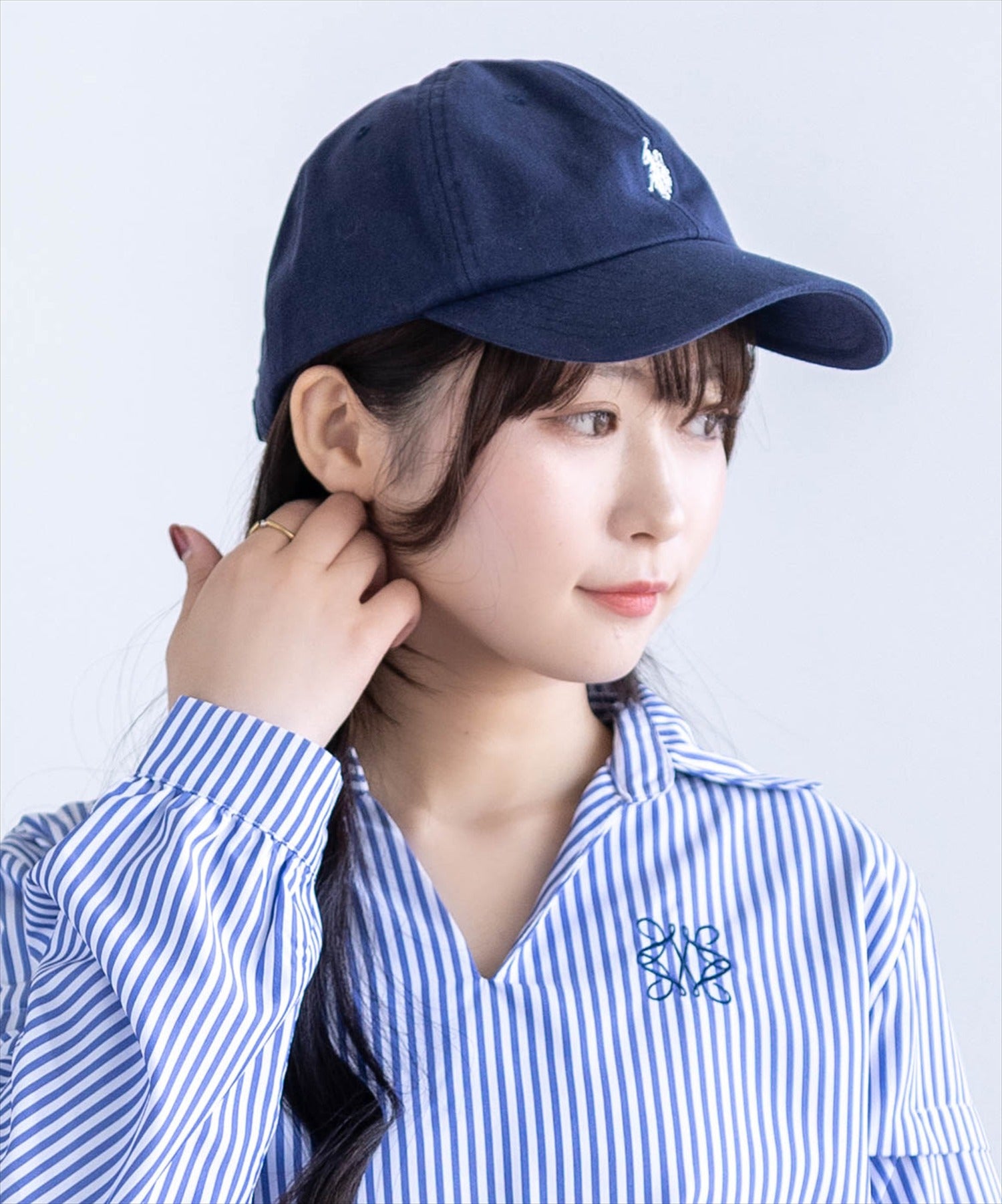 clear U.S. POLO ASSN. 刺繍キャップ[ZA0055] | レディース