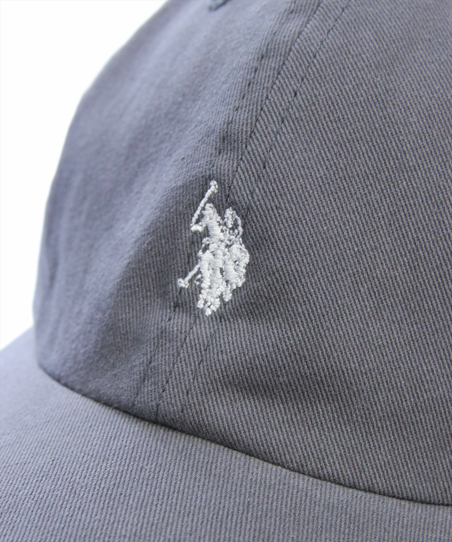 グレー ウール風キャップ ロゴ刺繍　アサーサプライ　Uther Supply clear U.S. POLO ASSN. 刺繍キャップ[ZA0055] | レディース