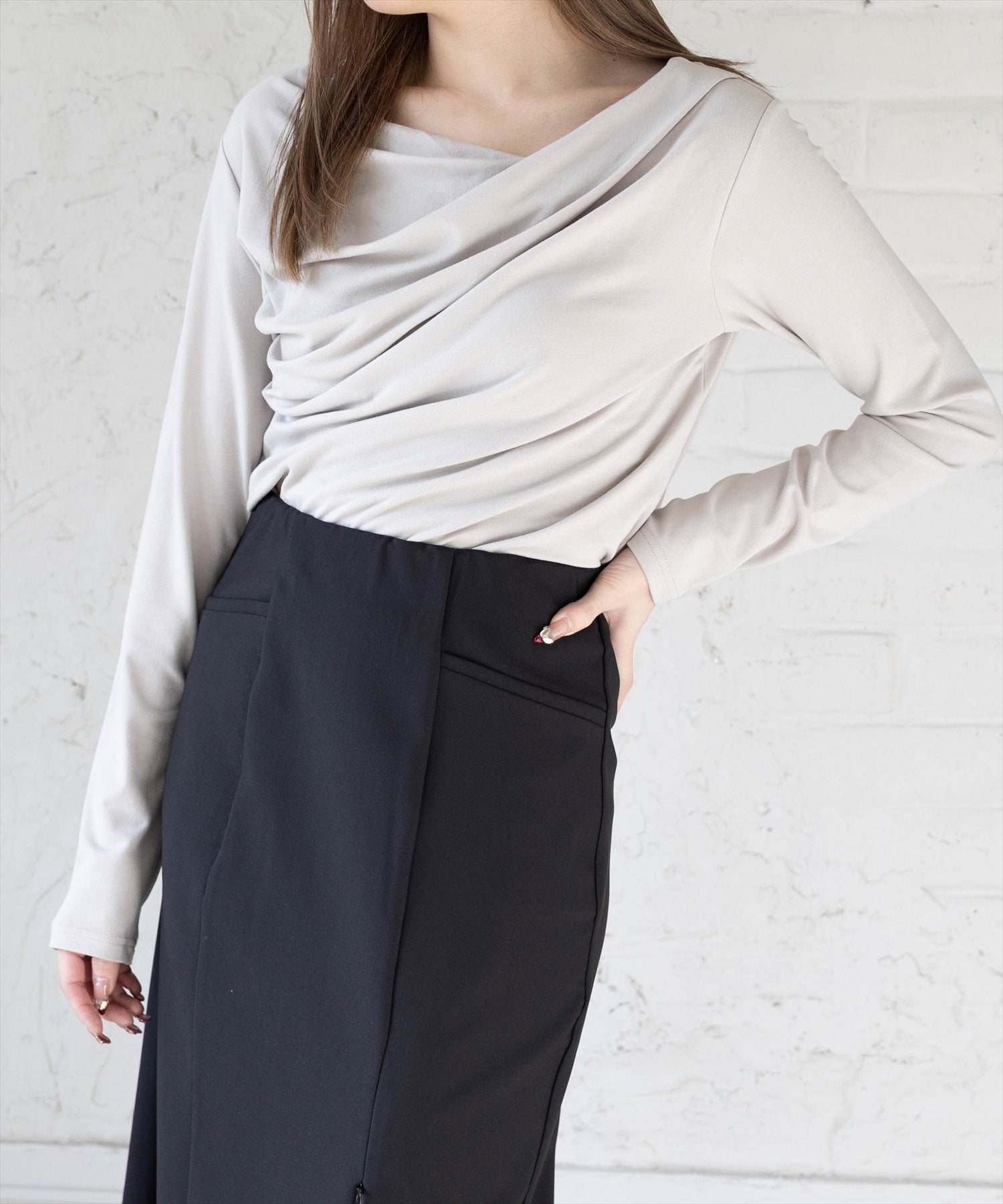 160cm/ラベンダー着用