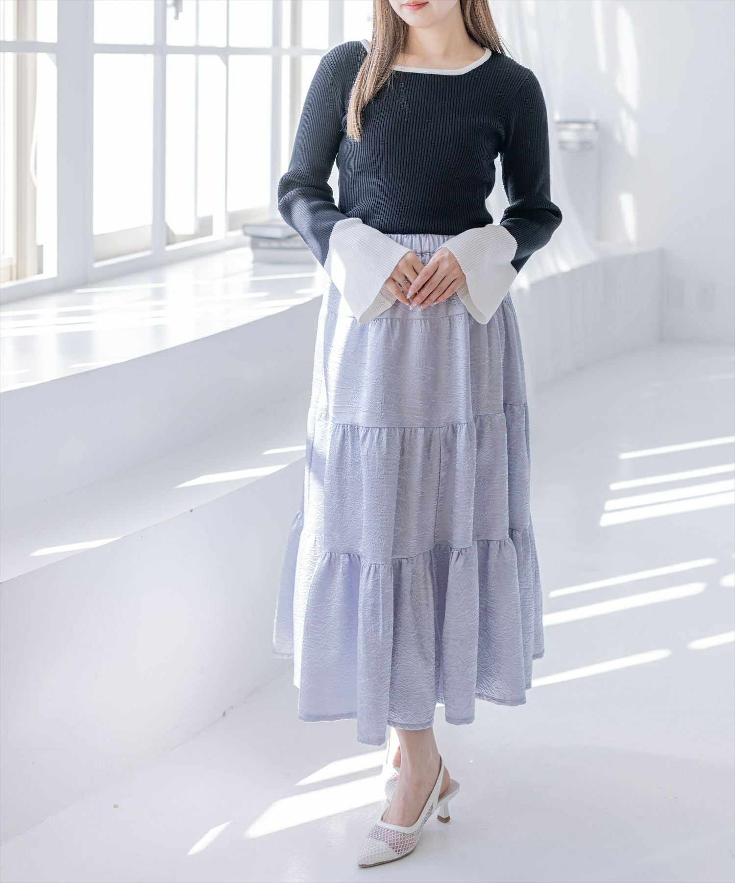 160cm/ブラック着用