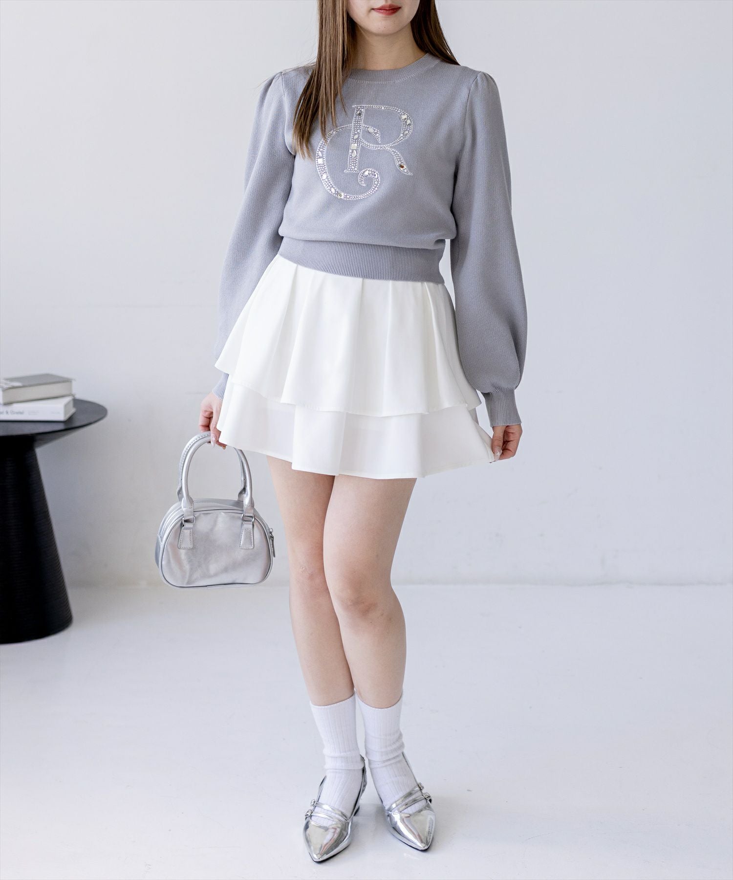 160cm/オフホワイト着用