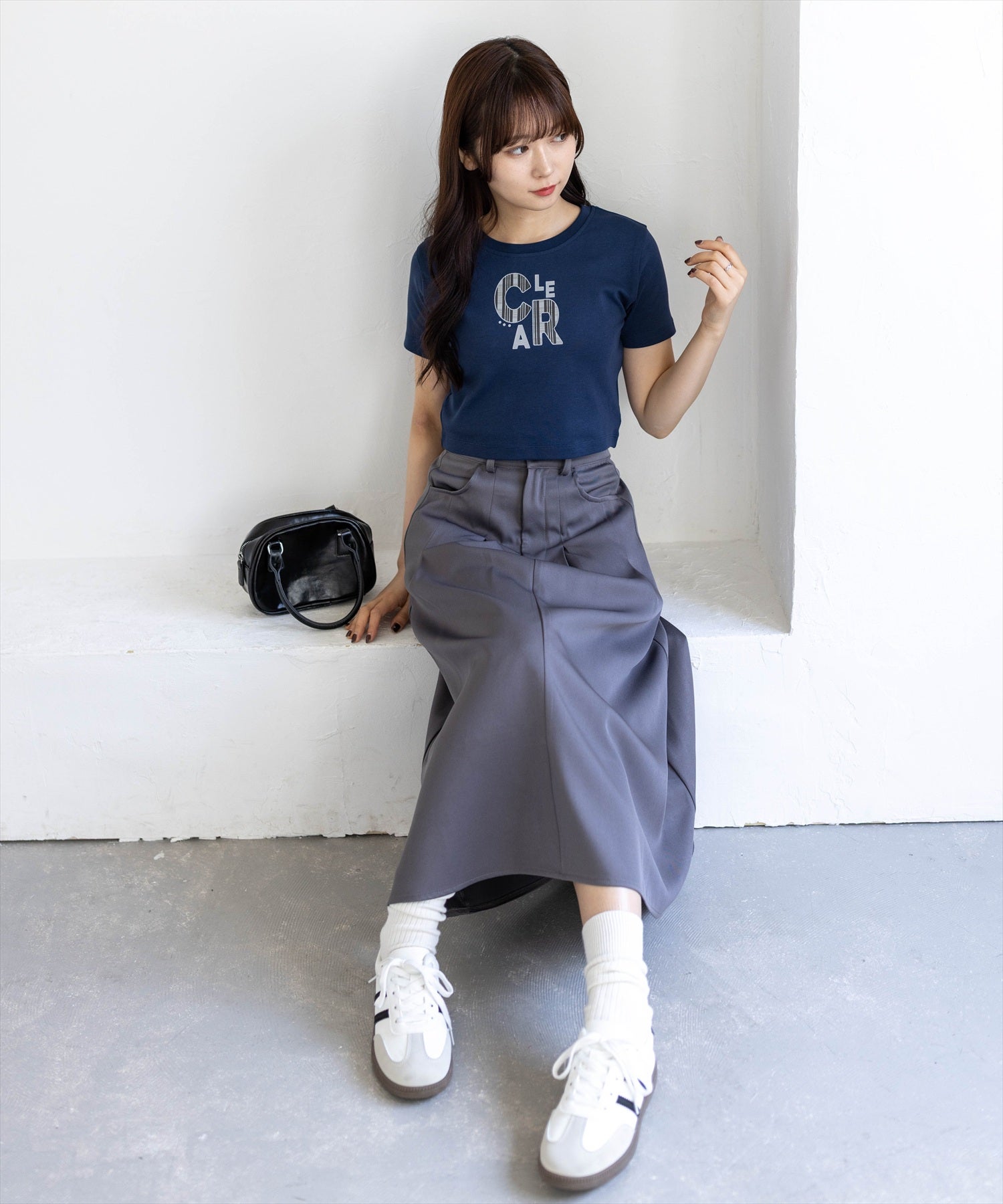 スカート 洗えるヴィンテージサテンスカート｜スカート｜ニコル公式通販サイト
