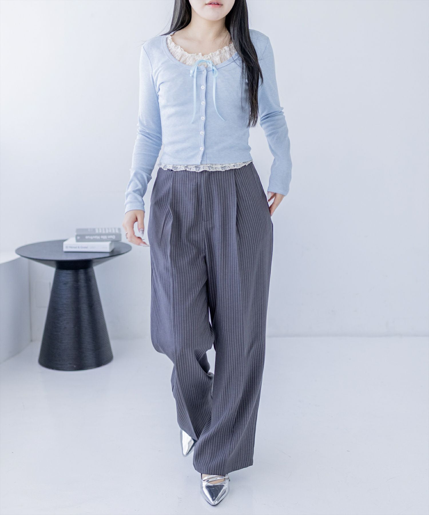 158cm/サックス着用