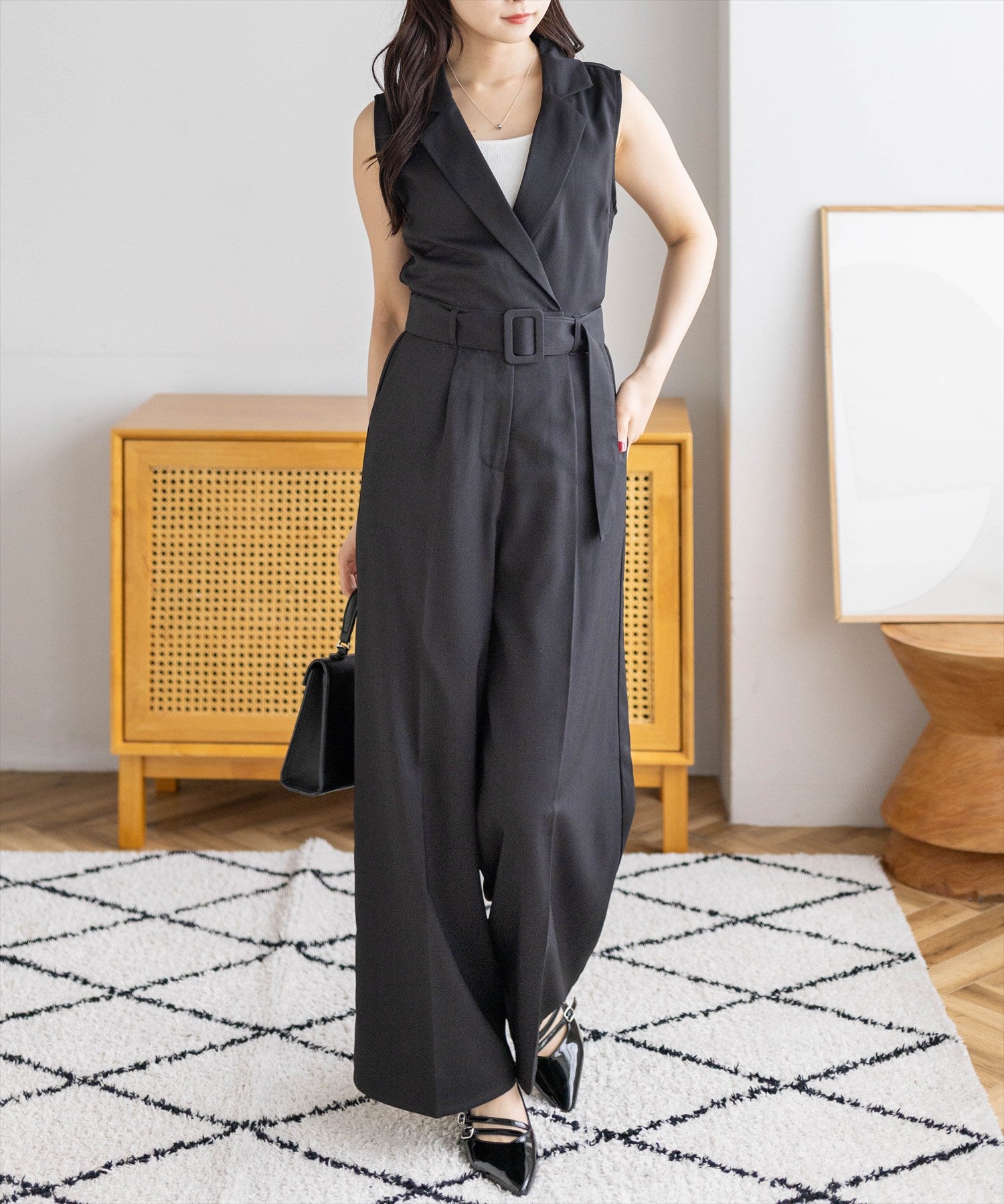 162㎝/ブラック着用