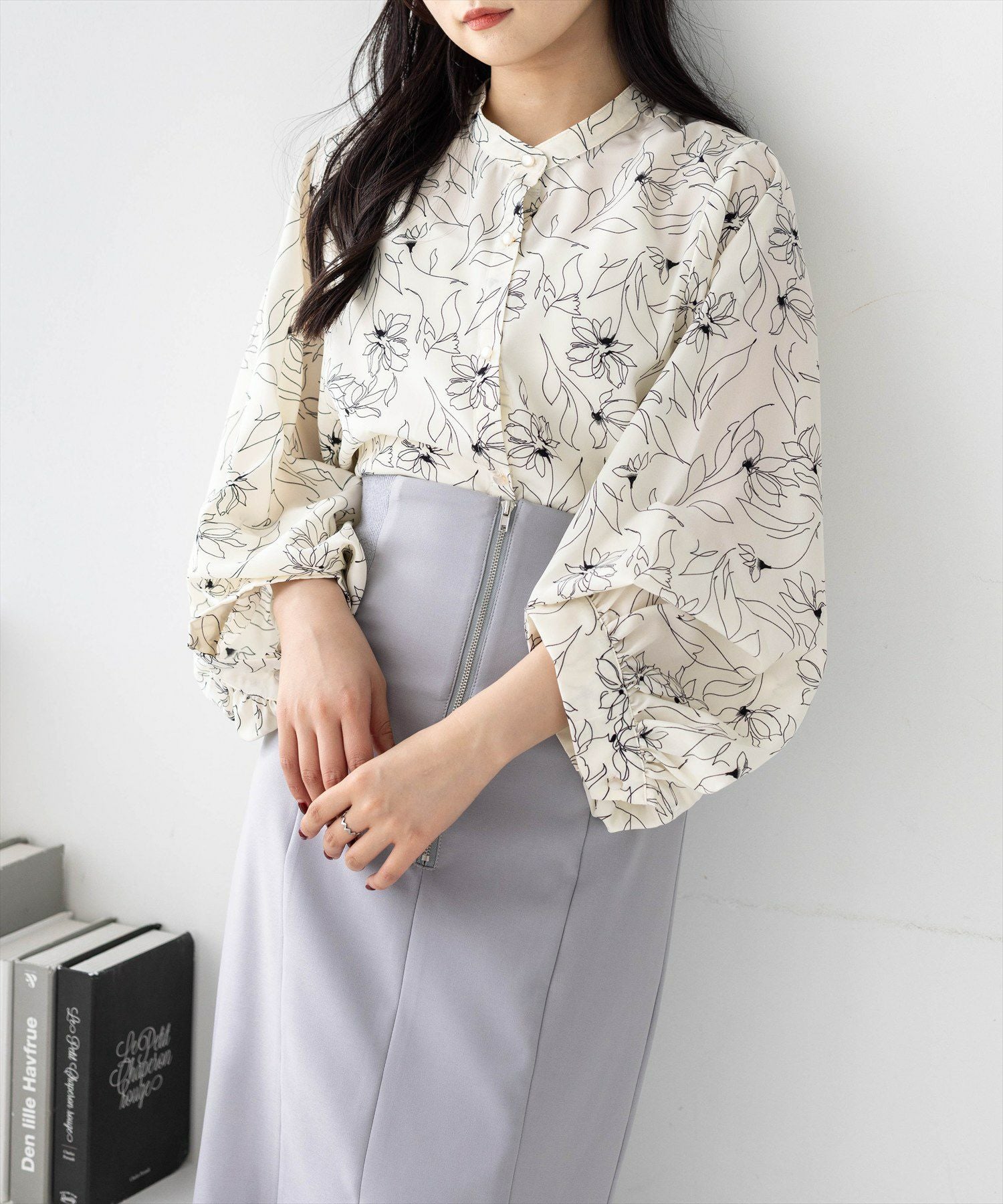 ブラウス CLEAR BASIC≪再入荷≫マルチスリーブ長袖ブラウス[CL9581