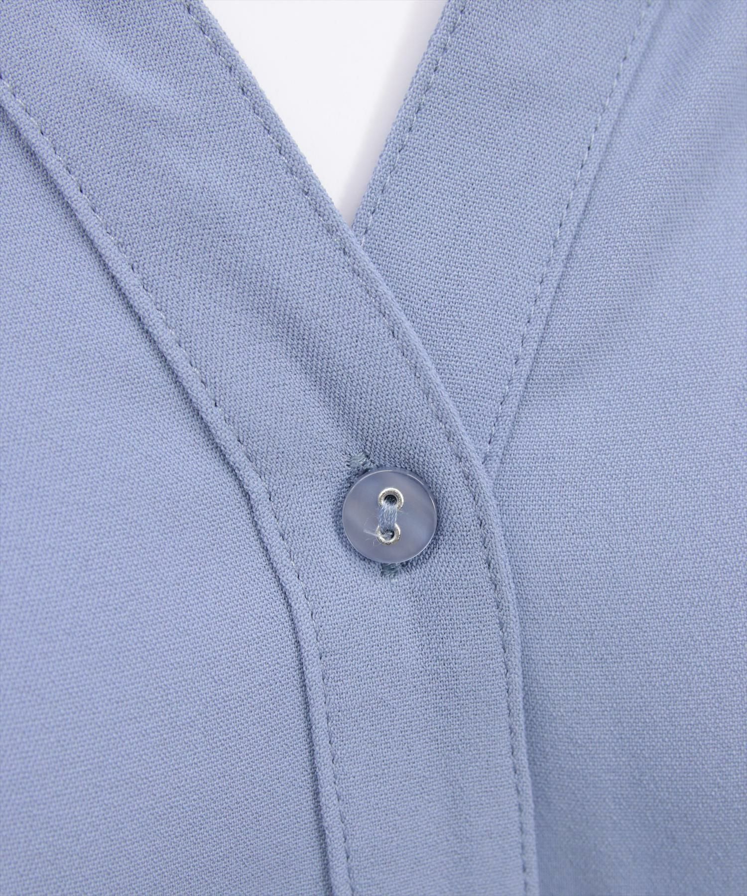 CLEAR BASIC≪再入荷≫バックスピンドル裾タック七分袖ブラウス[CL9562