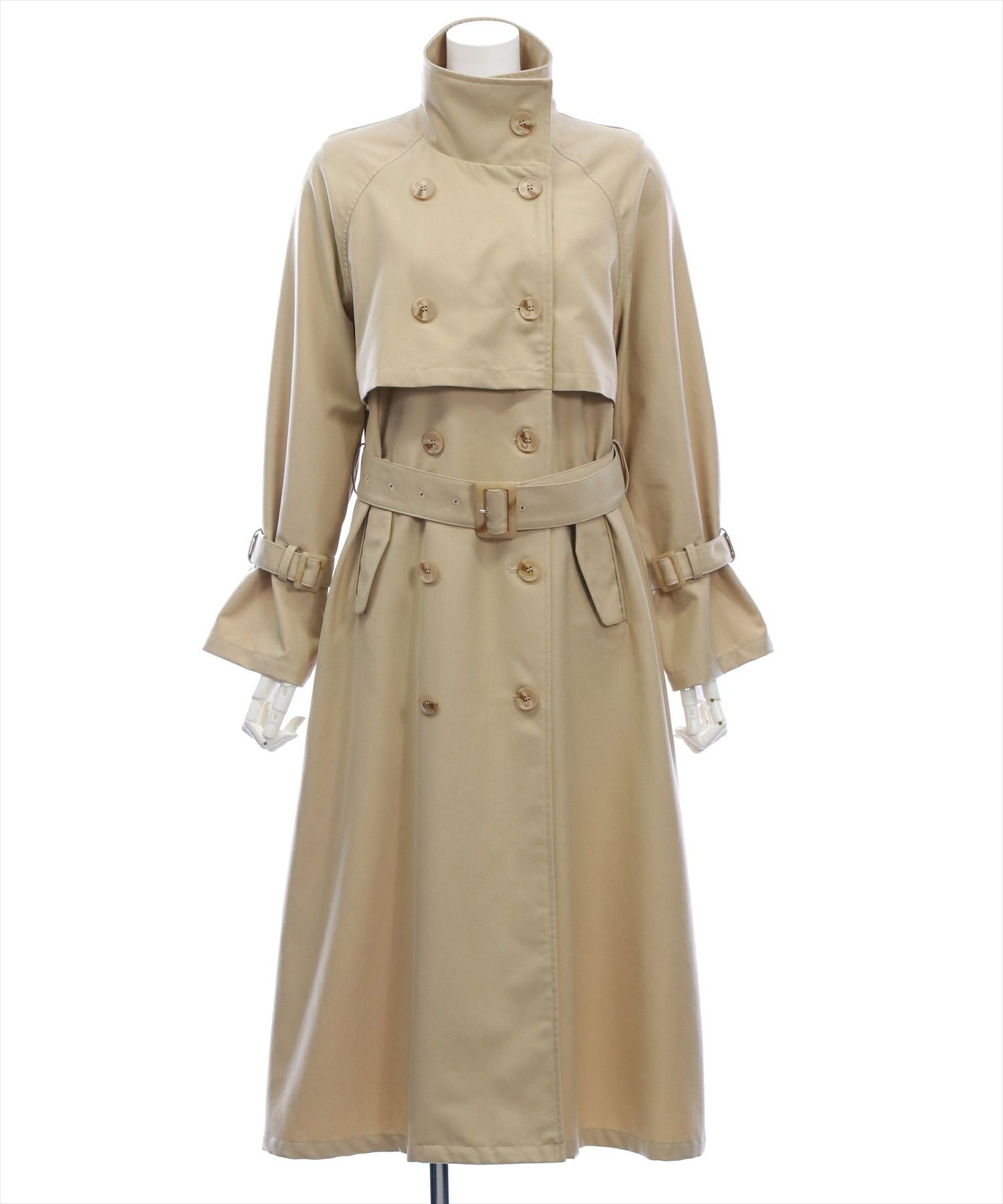 CLEAR BASIC≪新作≫スタンドネックトレンチコート[CL9642