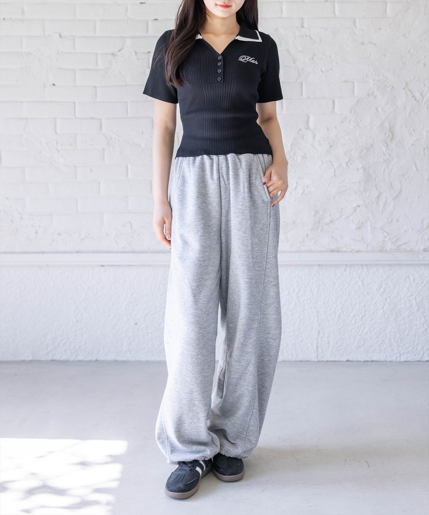 162cm/ブラック着用