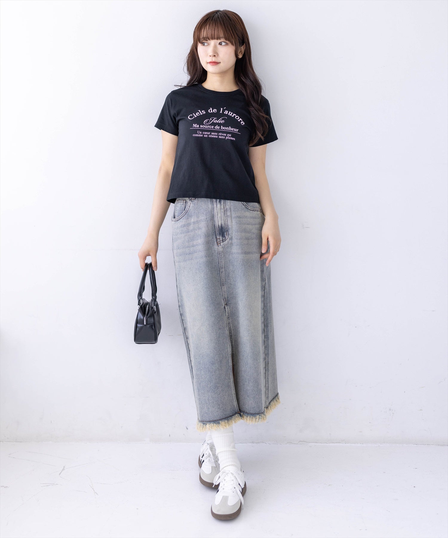 162cm/ブラック2着用
