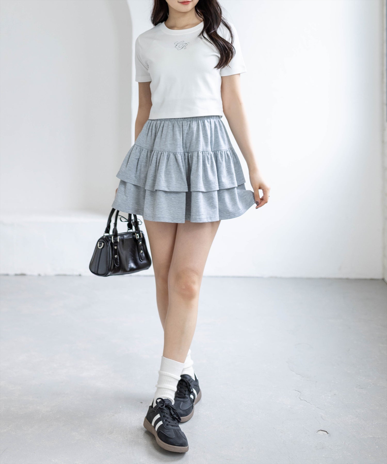 162cm/オフホワイト着用