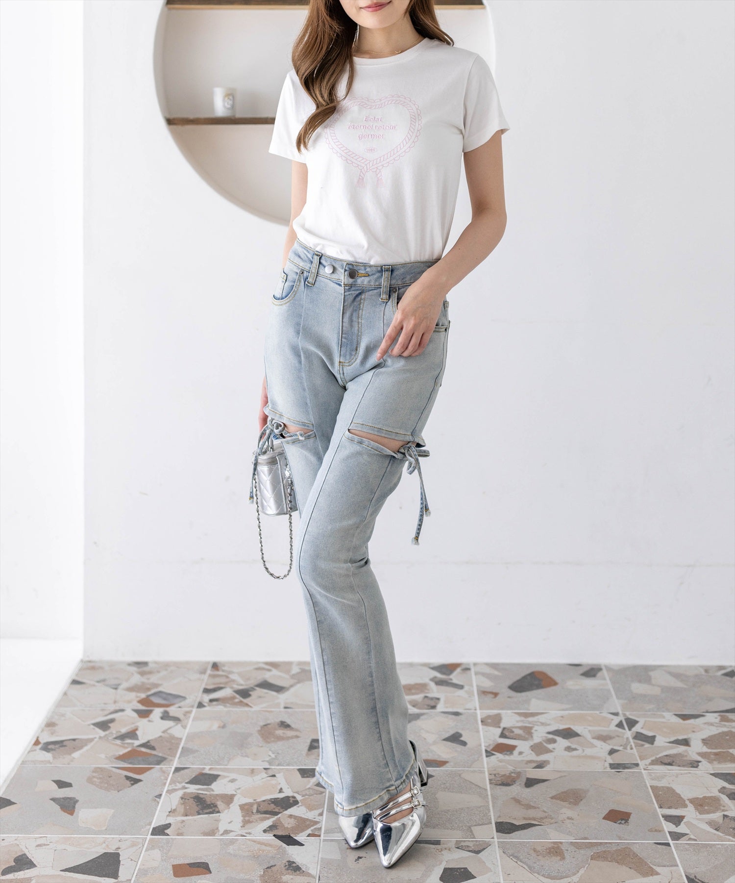 162cm/オフホワイト2着用