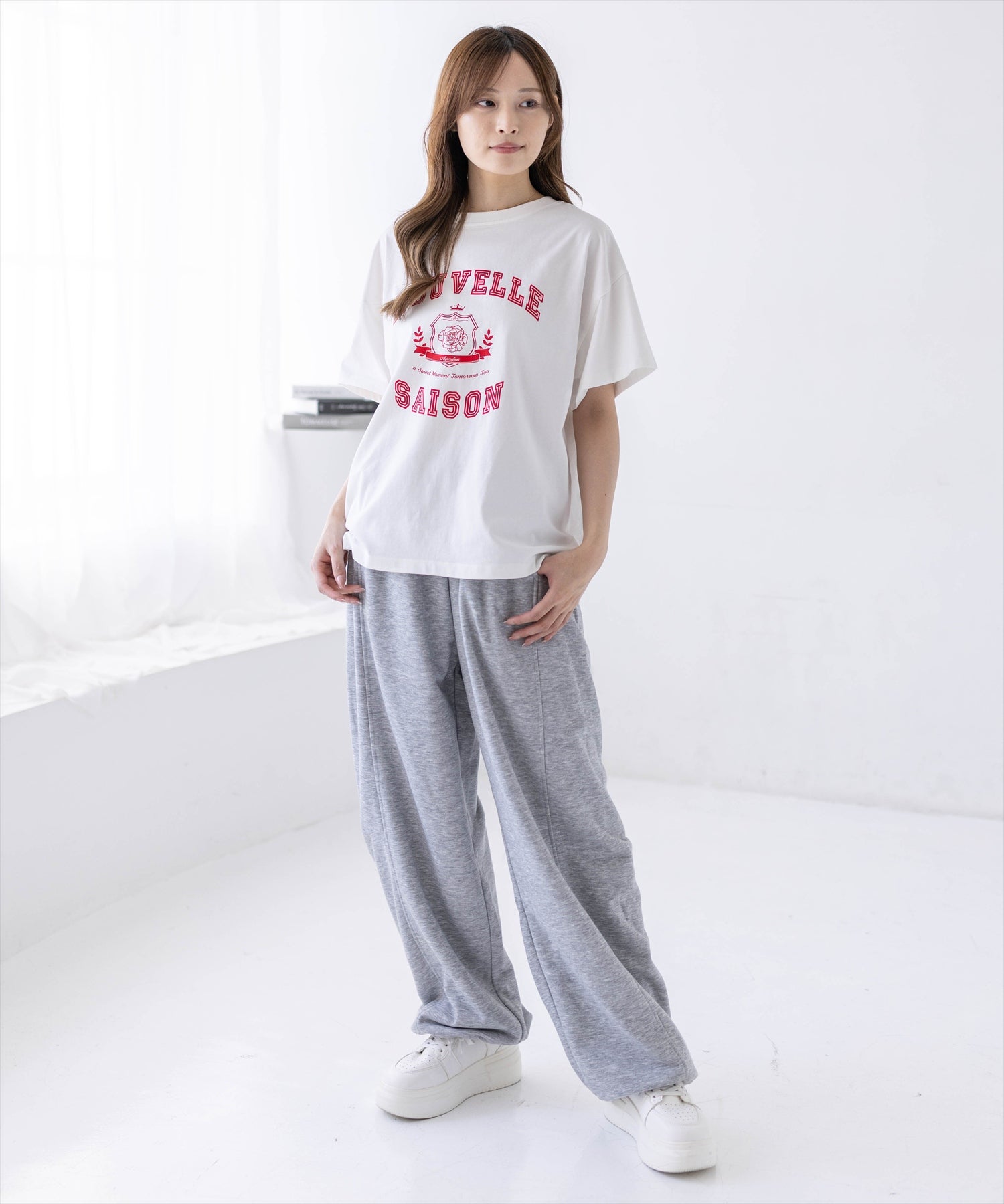 162cm/オフホワイト2着用