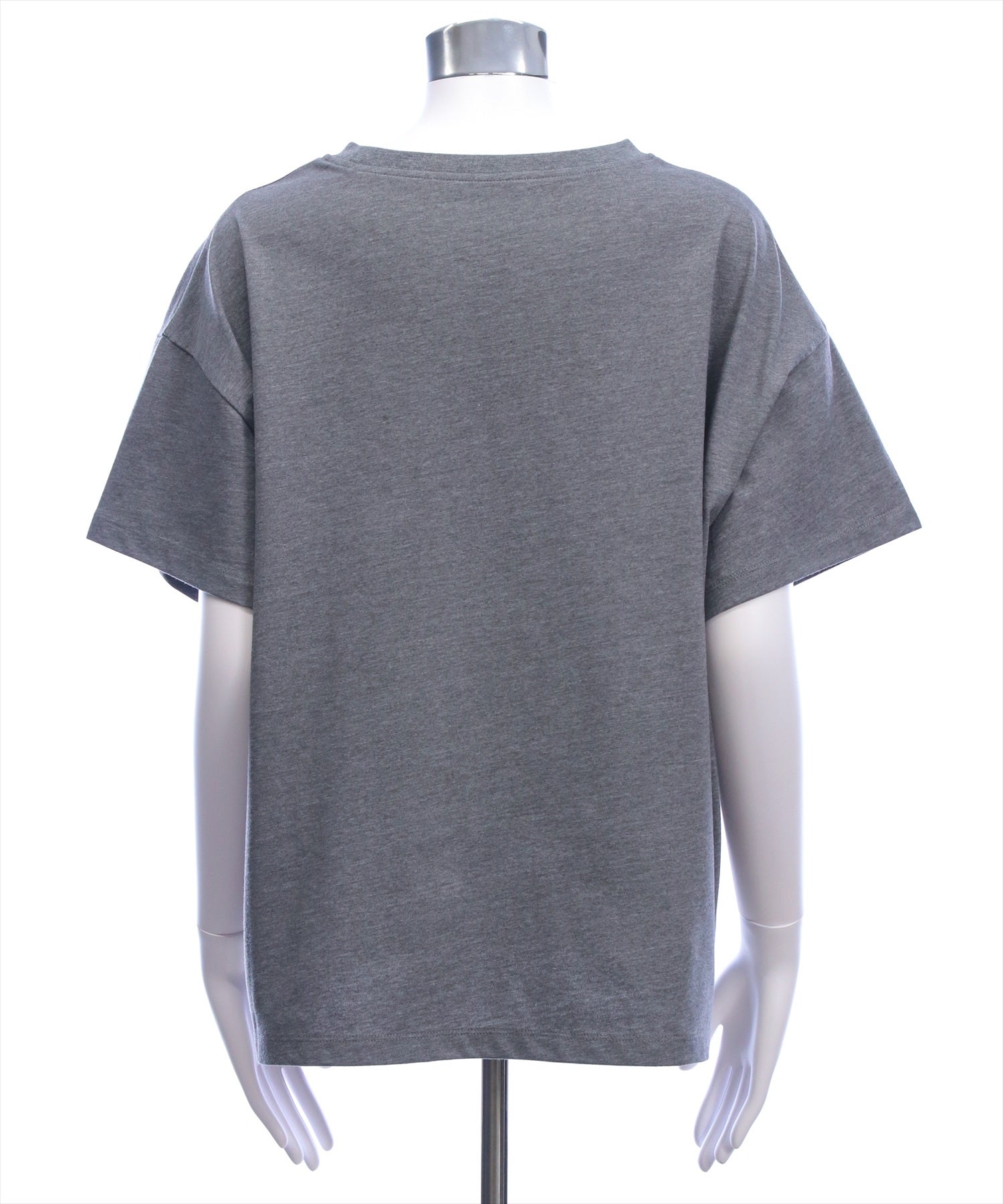 CLEAR BASIC オーバーサイズ/カレッジプリントビッグTシャツ[CL9700