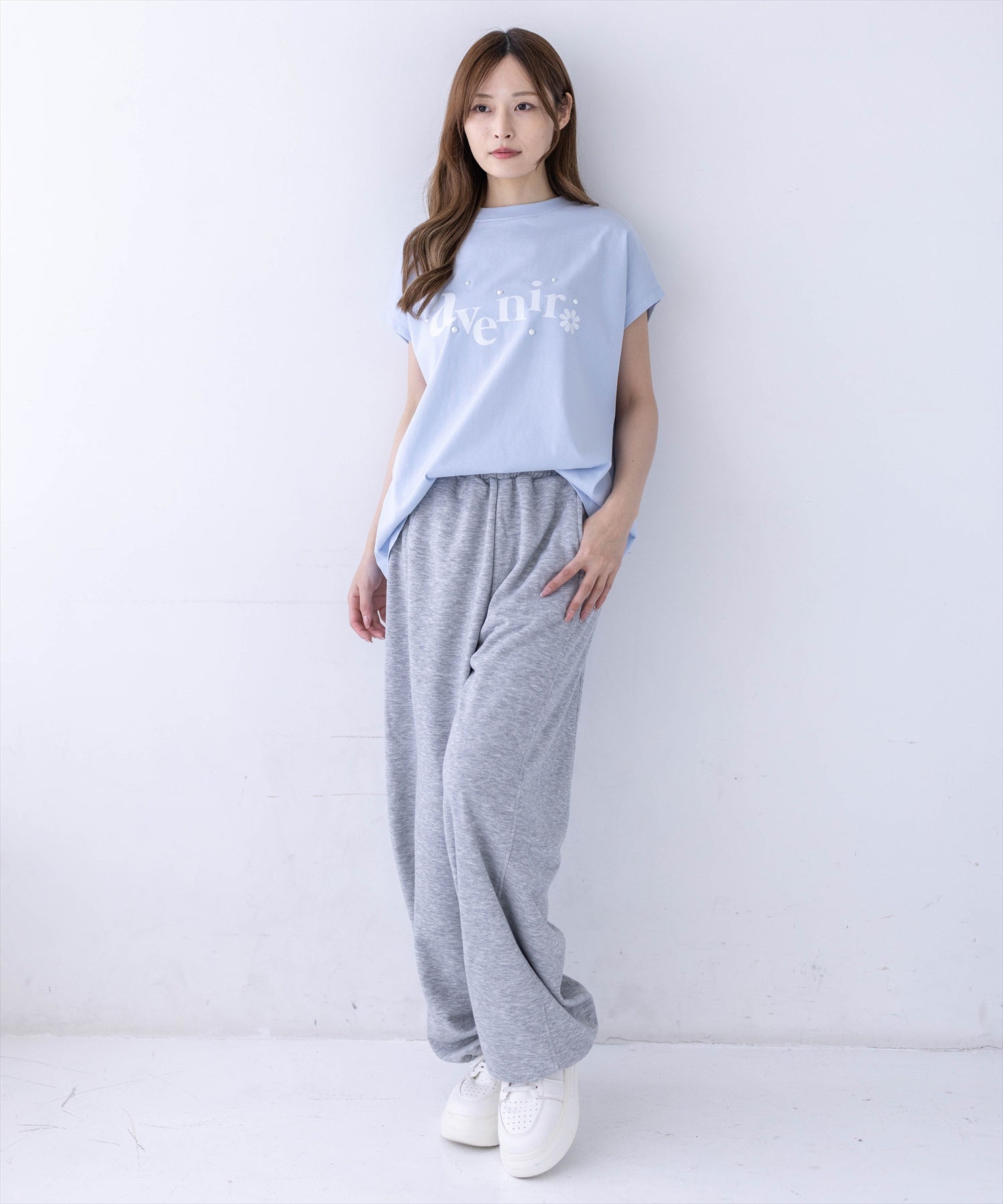 162cm/サックス着用