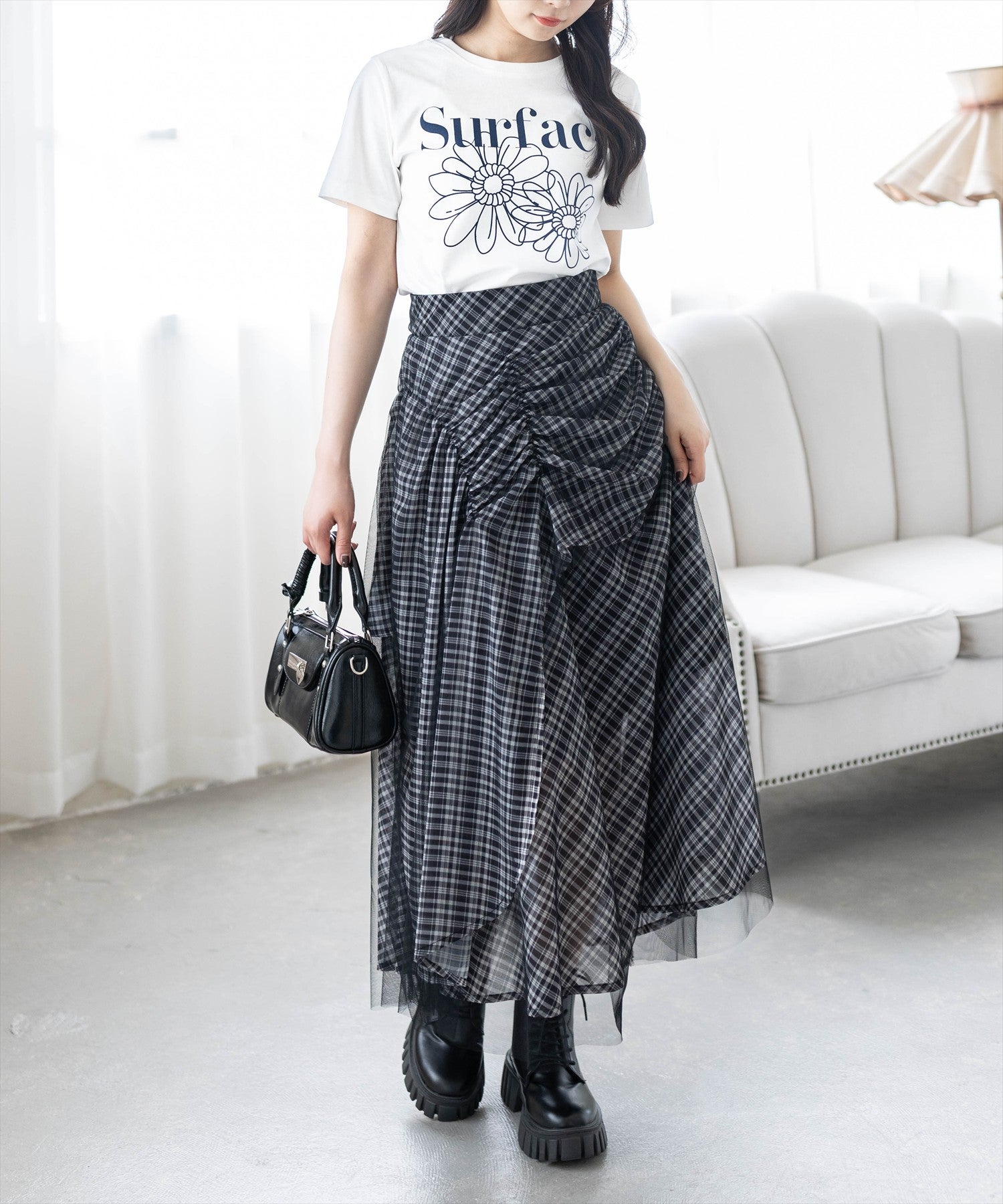 162cm/オフホワイト1着用