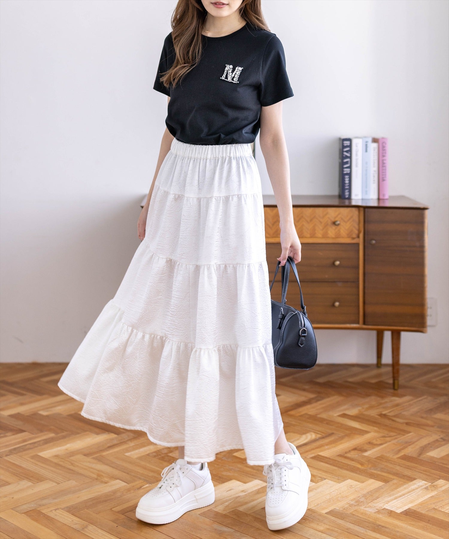 162cm/ブラック着用