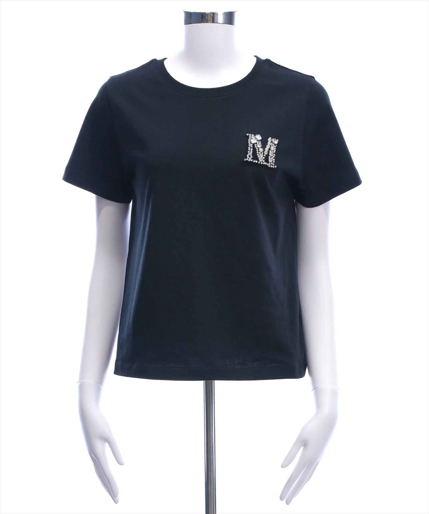 CLEAR BASIC≪新作≫レギュラーサイズ/ビジューロゴTシャツ[CL9736