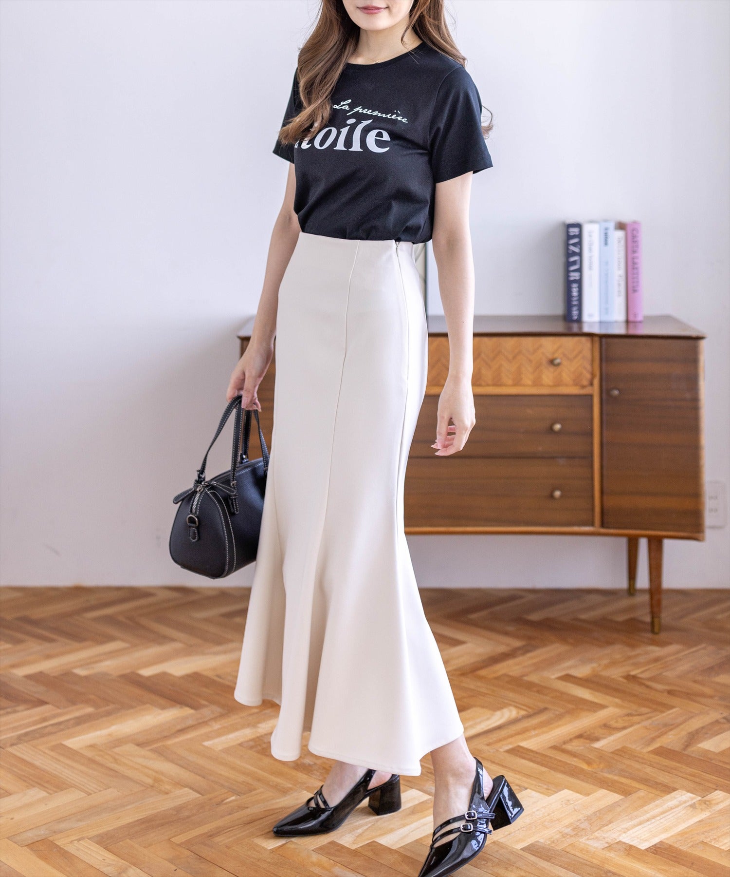 162cm/ブラック着用