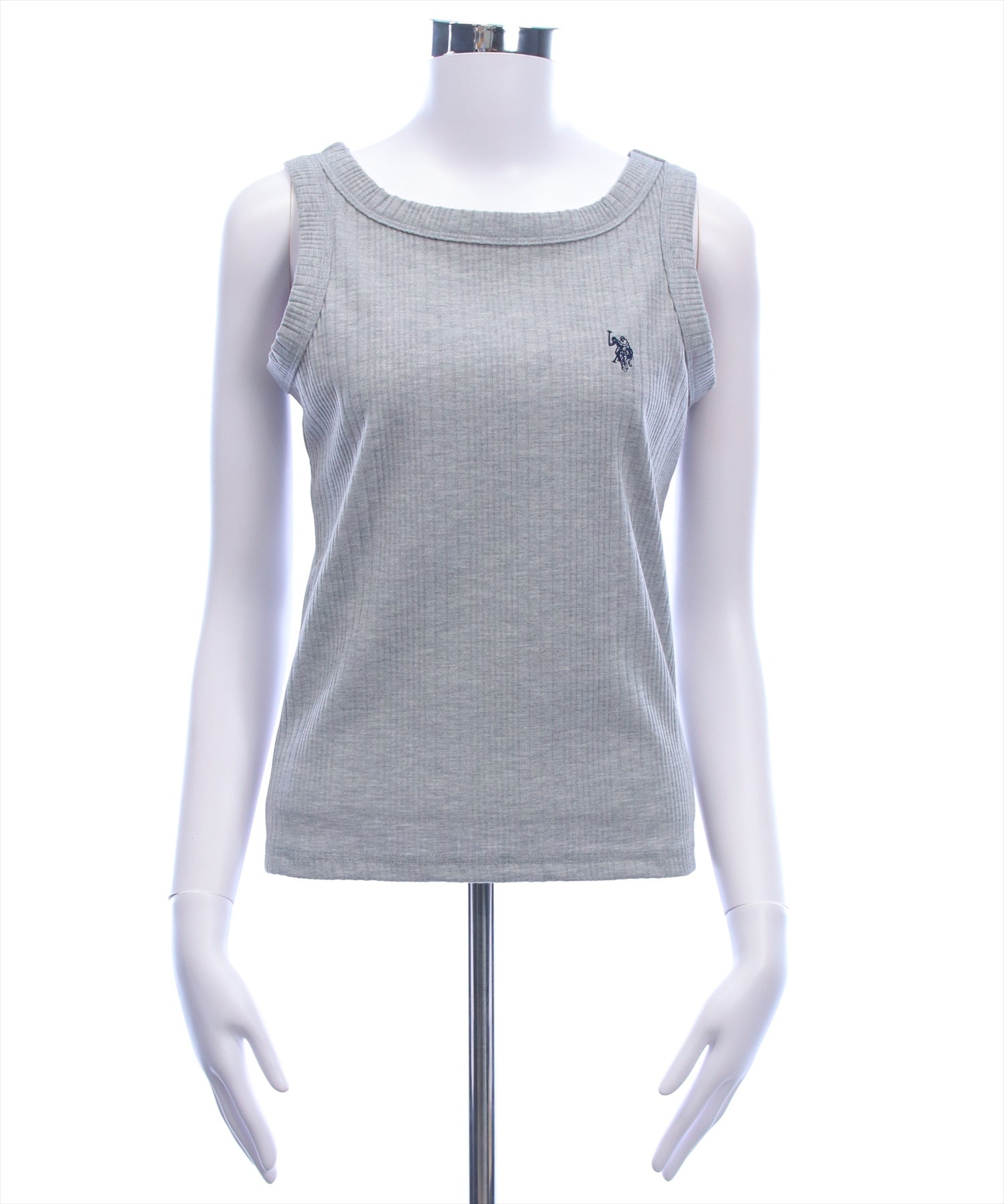clear U.S. POLO ASSN. リブタンクトップ[CL9705] | レディース