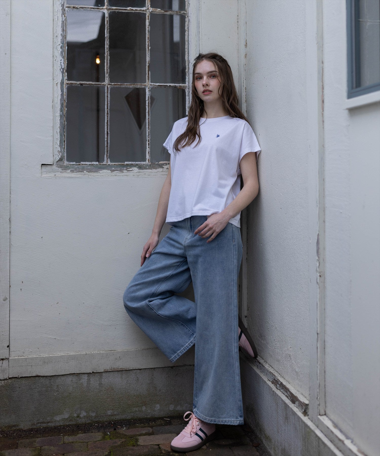 170cm/オフホワイト着用