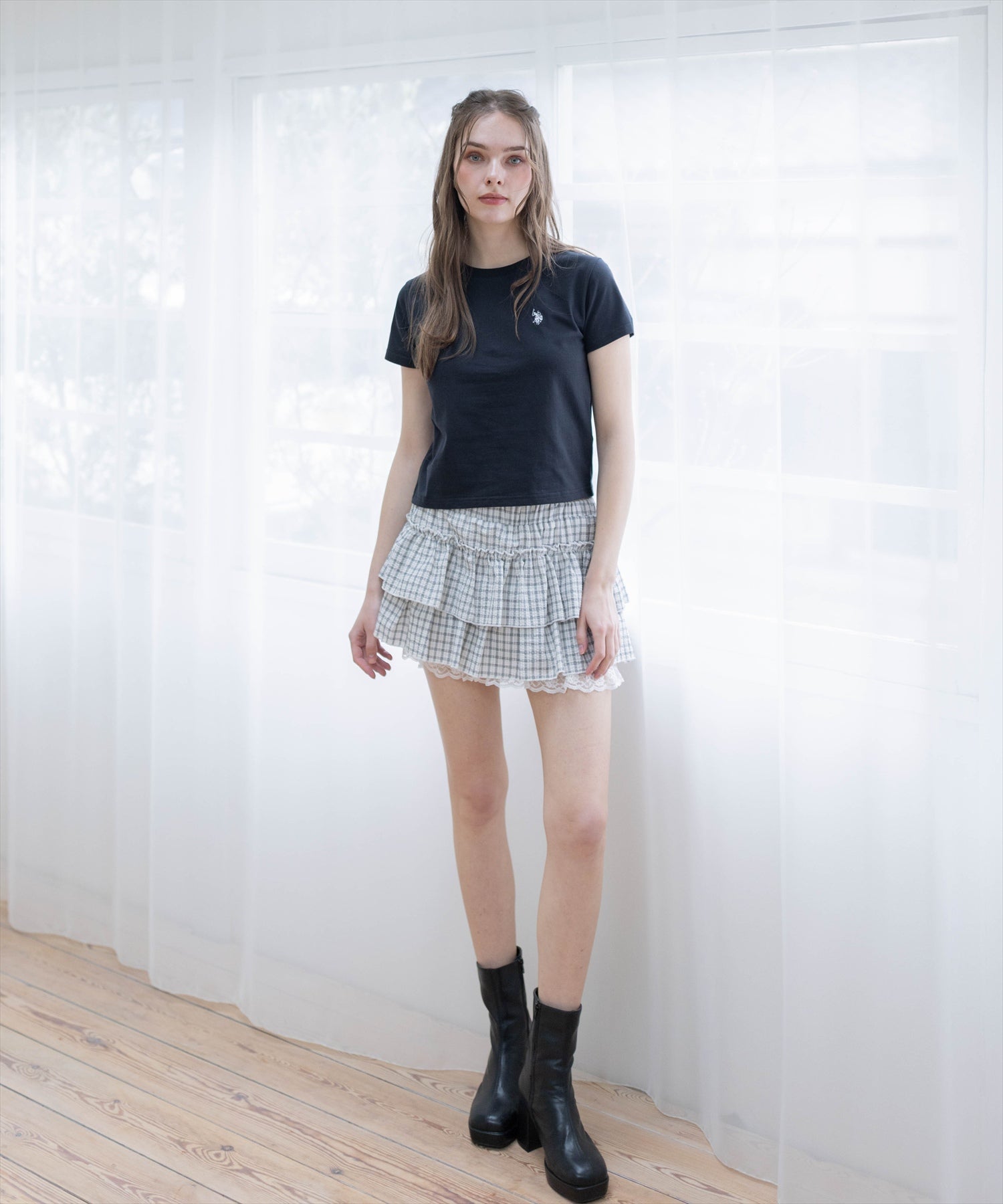 170cm/ブラック着用